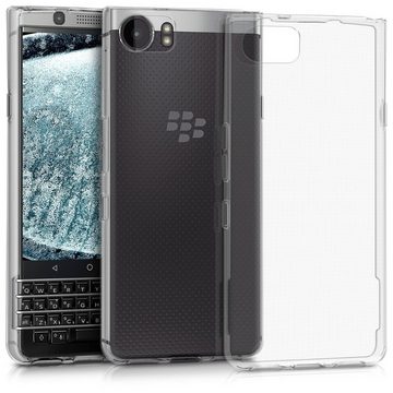 kwmobile Handyhülle Hülle für Blackberry KEYone (Key1), Silikon Handyhülle transparent - Handy Case gummiert