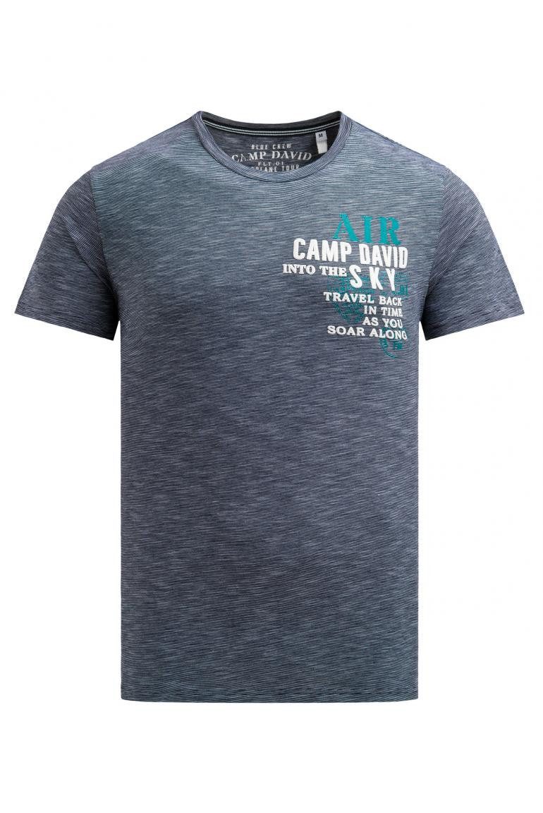 CAMP DAVID T-Shirt mit Streifen-Design und günstig online kaufen