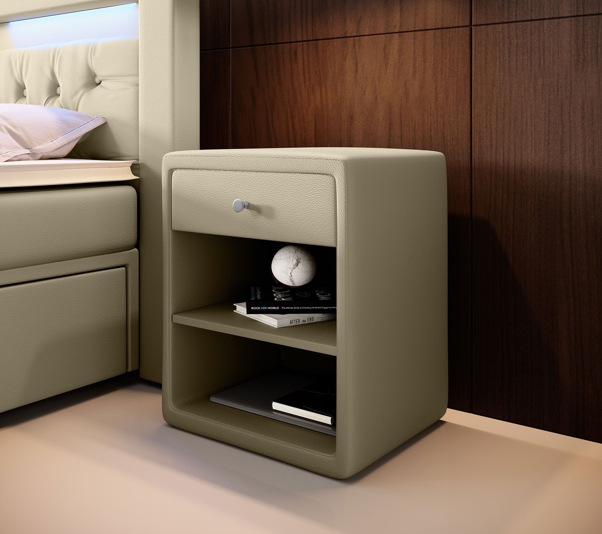 Baidani Nachttisch Nachttisch Sky, mit Schublade