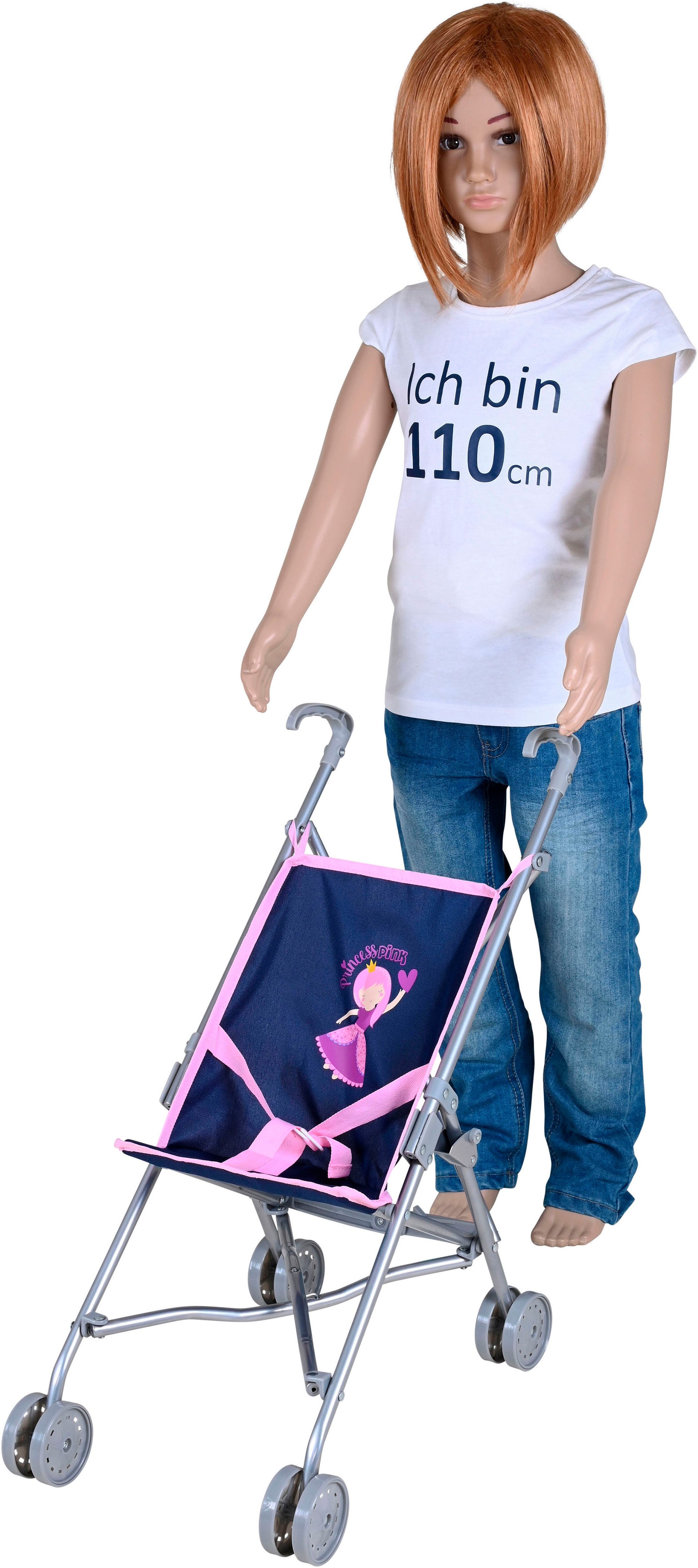 Knorrtoys® Puppenbuggy Sim - princess blue