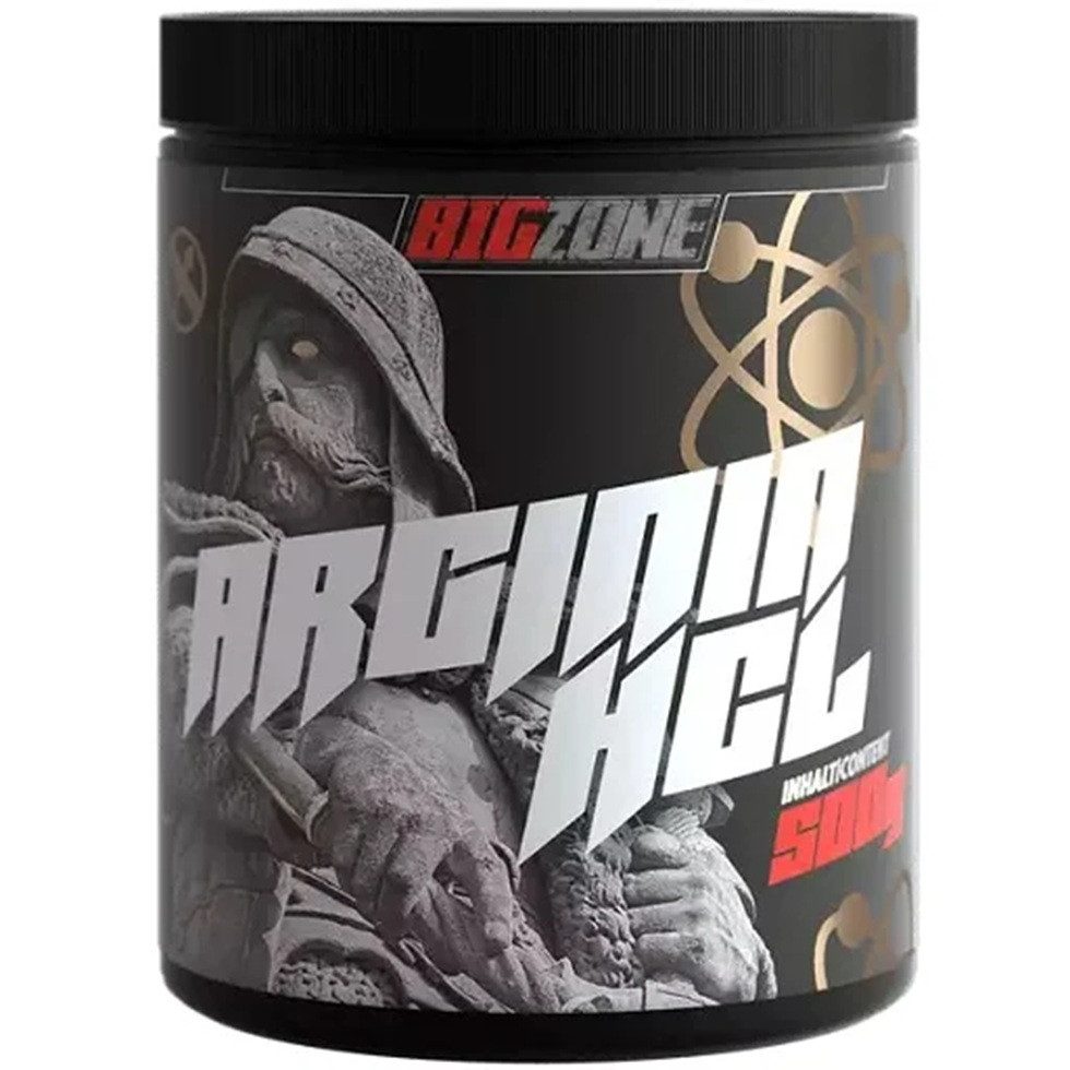 BigZone Arginine HCl 500g Pulver, 1 er 500 g, 100 % Arginin HCL, Ohne Zusätze