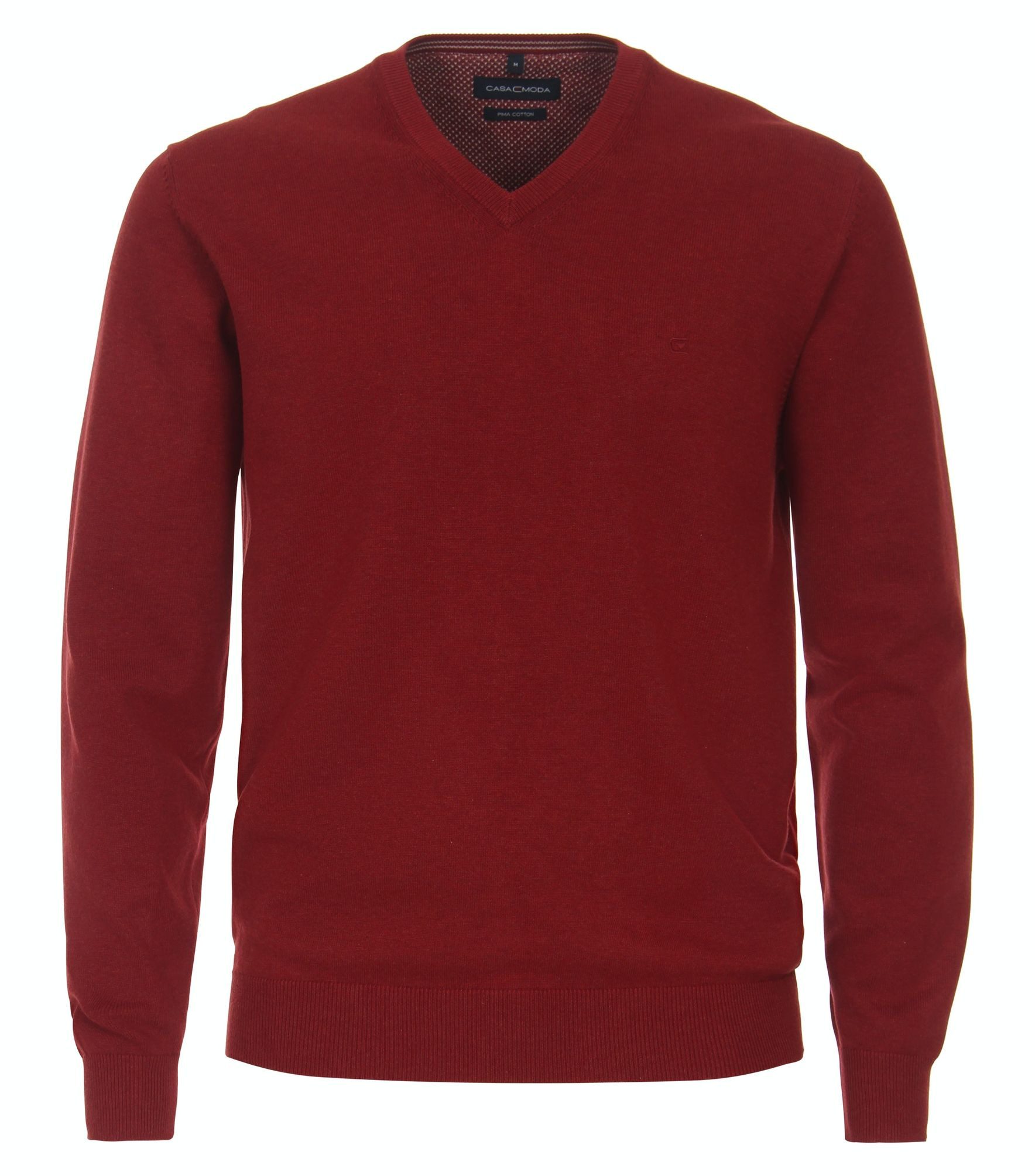 CASAMODA V-Ausschnitt-Pullover 004430 PIMA-Baumwolle günstig online kaufen