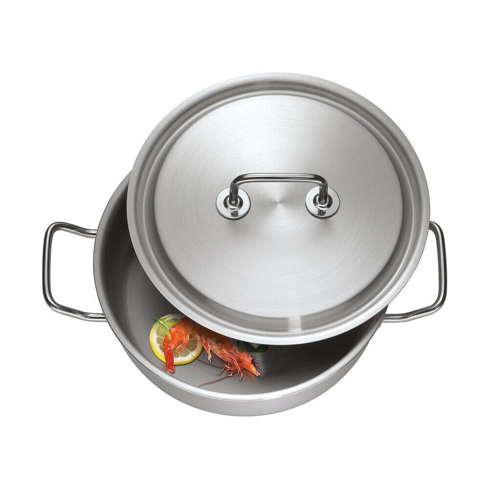 Spring Bräter Fleisch-/Gemüsetopf 24 cm Brigade Premium, Aluminium, Edelstahl
