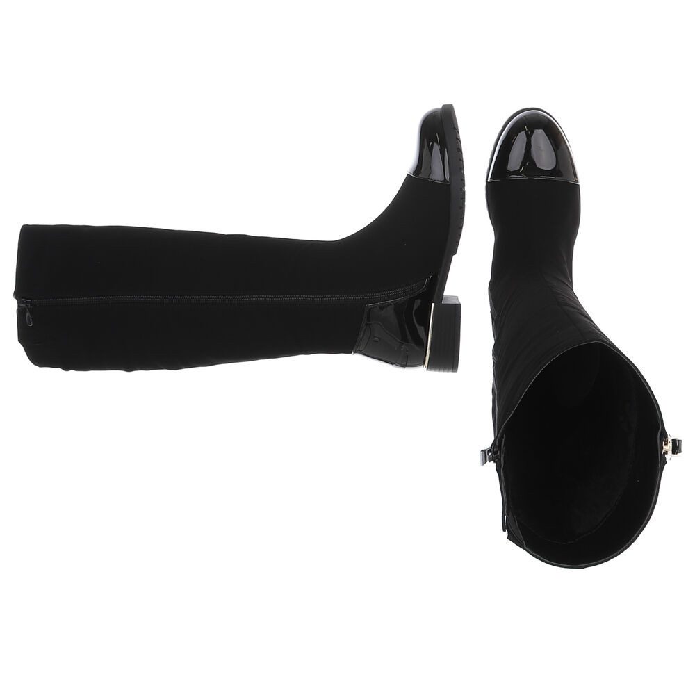 Ital-Design Elegante Winterstiefel mit Reißverschluss für Damen Stiefel (90 günstig online kaufen