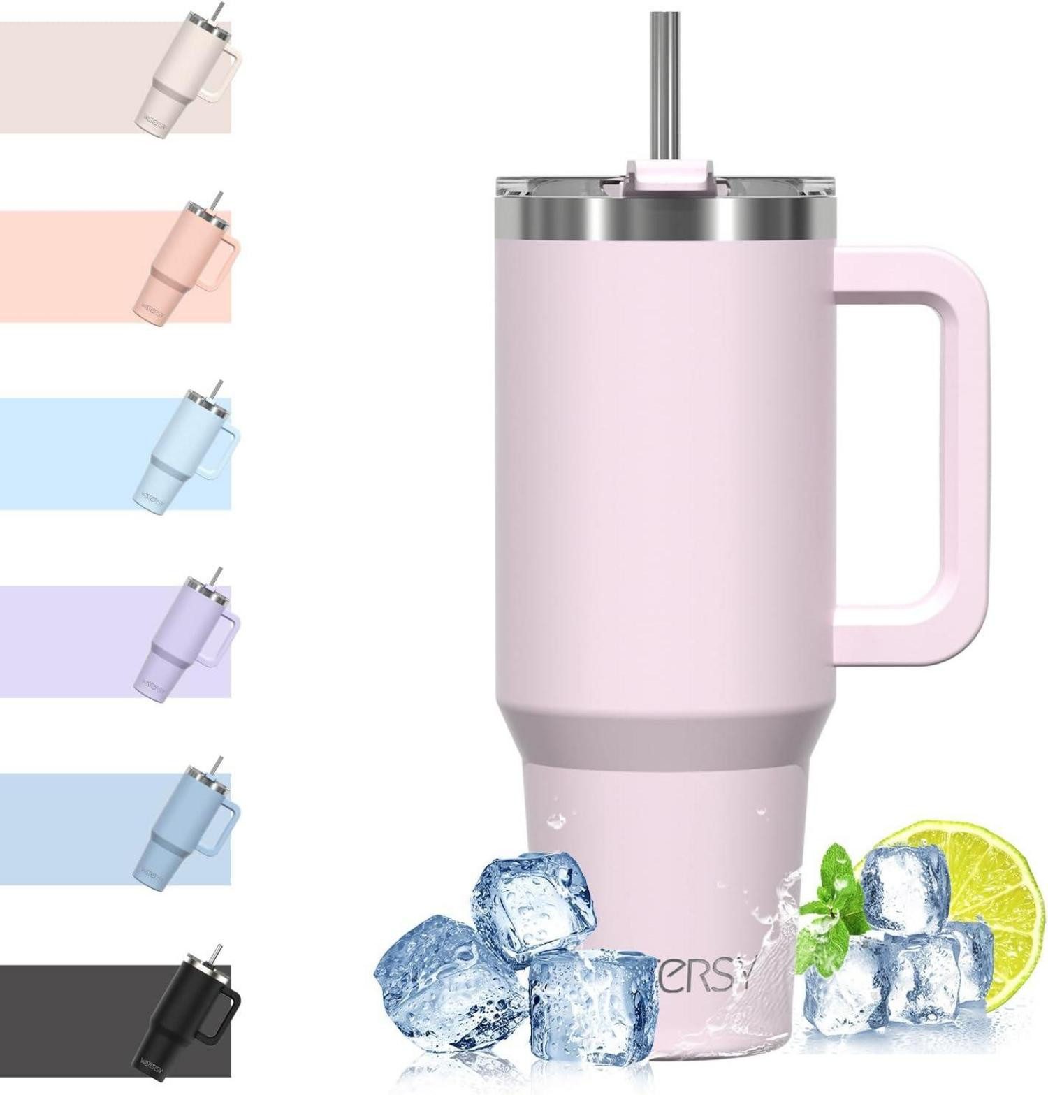 Thermobecher 40oz Thermobecher to Go Doppelwandiger Edelstahl Vakuum Trinkbecher