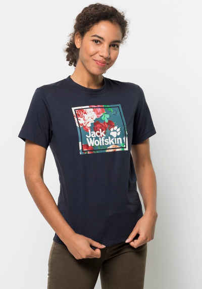 Jack Wolfskin T-Shirt »FLOWER LOGO T W«