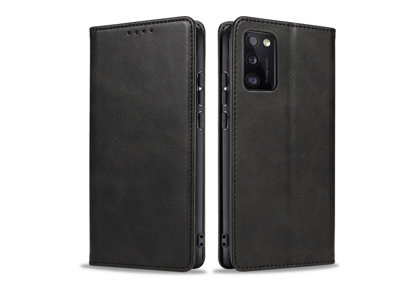 Tec-Expert Handyhülle Tasche Hülle für Samsung Galaxy A41 6.1 Zoll, 6.1", Cover Klapphülle Case mit Kartenfach Fliphülle aufstellbar