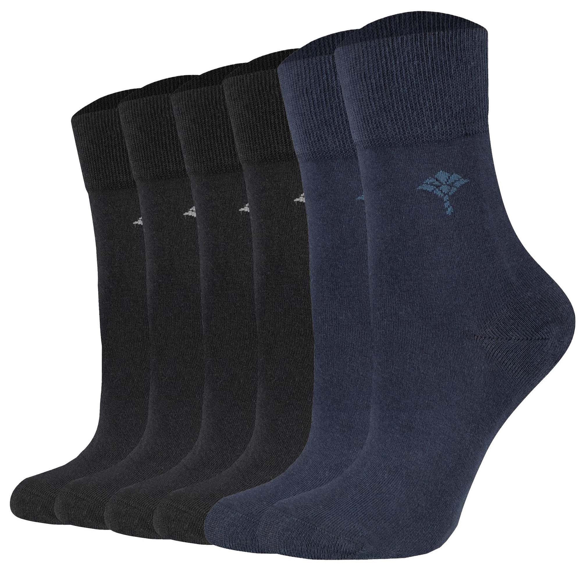 Kurzsocken Damen Socken 6er Pack Baumwolle