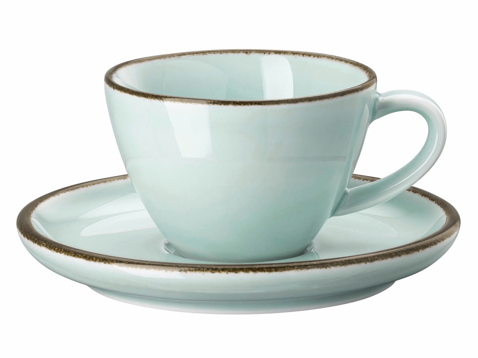 Rosenthal Espressotasse Profi Casual Mint Espressotasse 2tlg, Porzellan