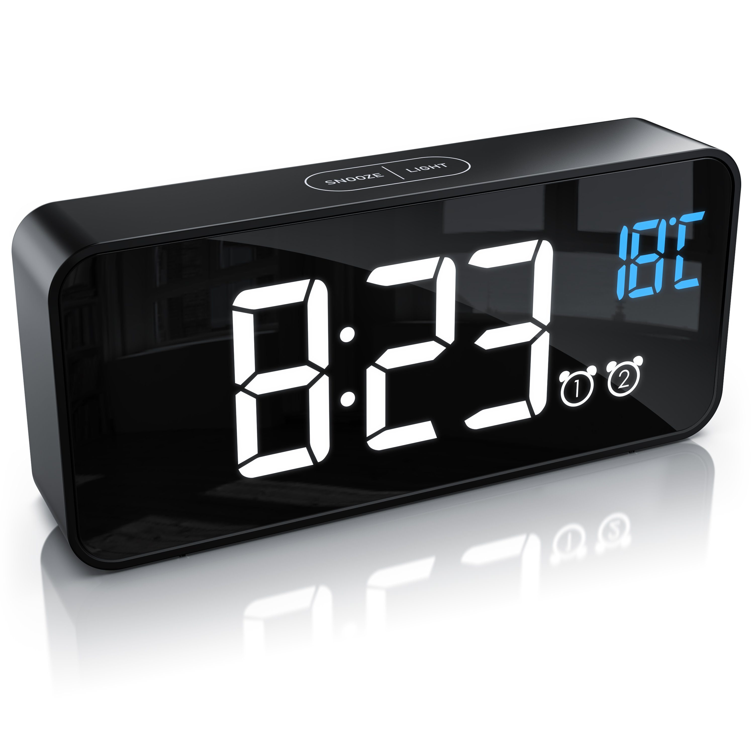 Solar Digitale Uhr Für Auto Beleuchtet Auto Uhr Uhren Portable Stick-auf  Digitale Uhr Batterie Betrieben Und Solar Powered auto - AliExpress