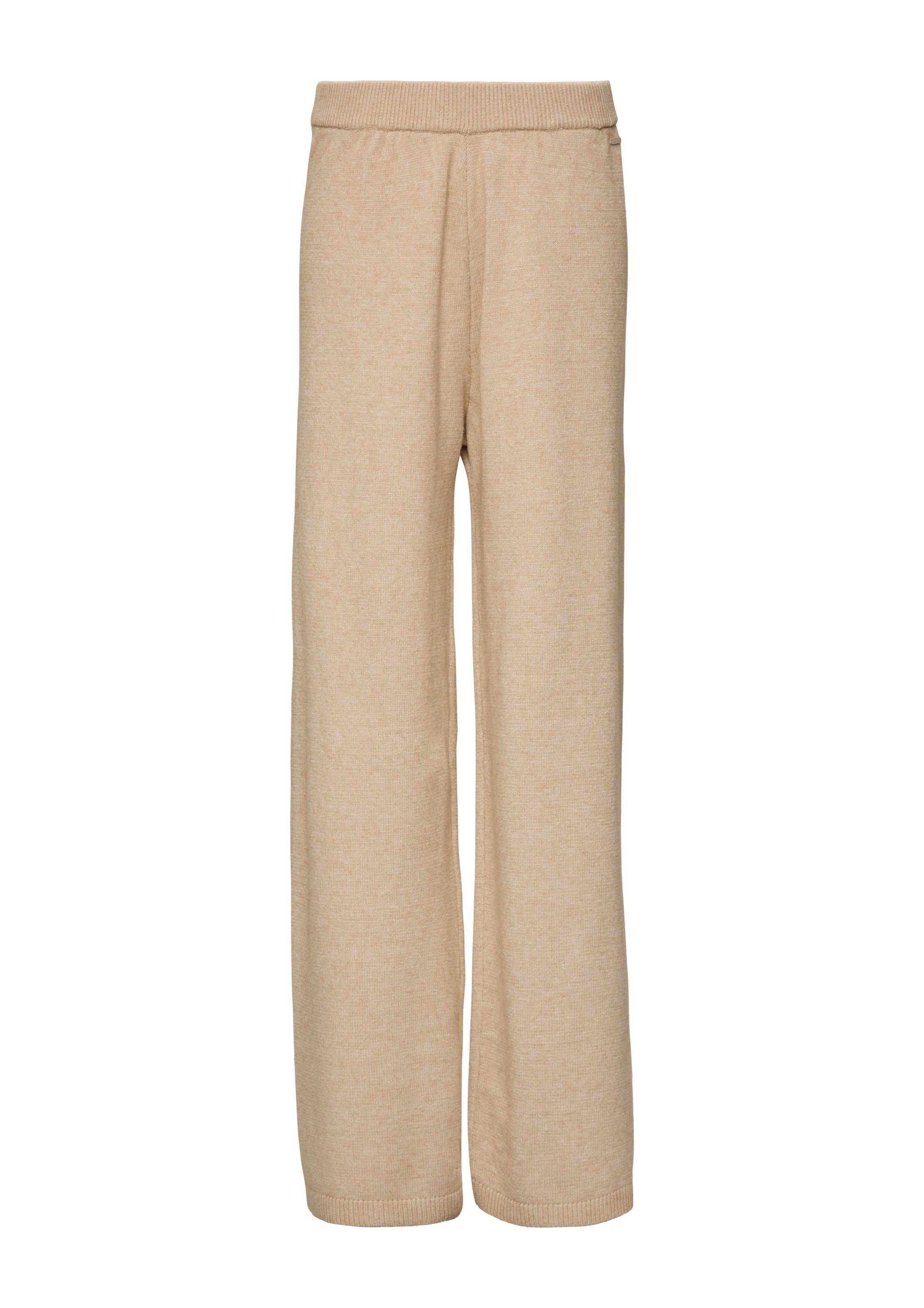 QS Chinos Hose Weiche Strickhose mit elastischem Bund