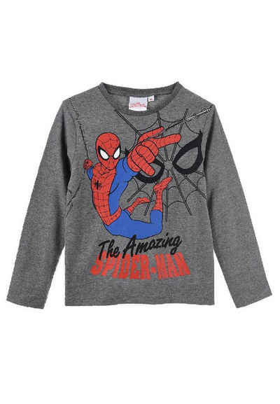 Spiderman Langarmshirt »Kinder Jungen Longsleeve Langarm T-Shirt«