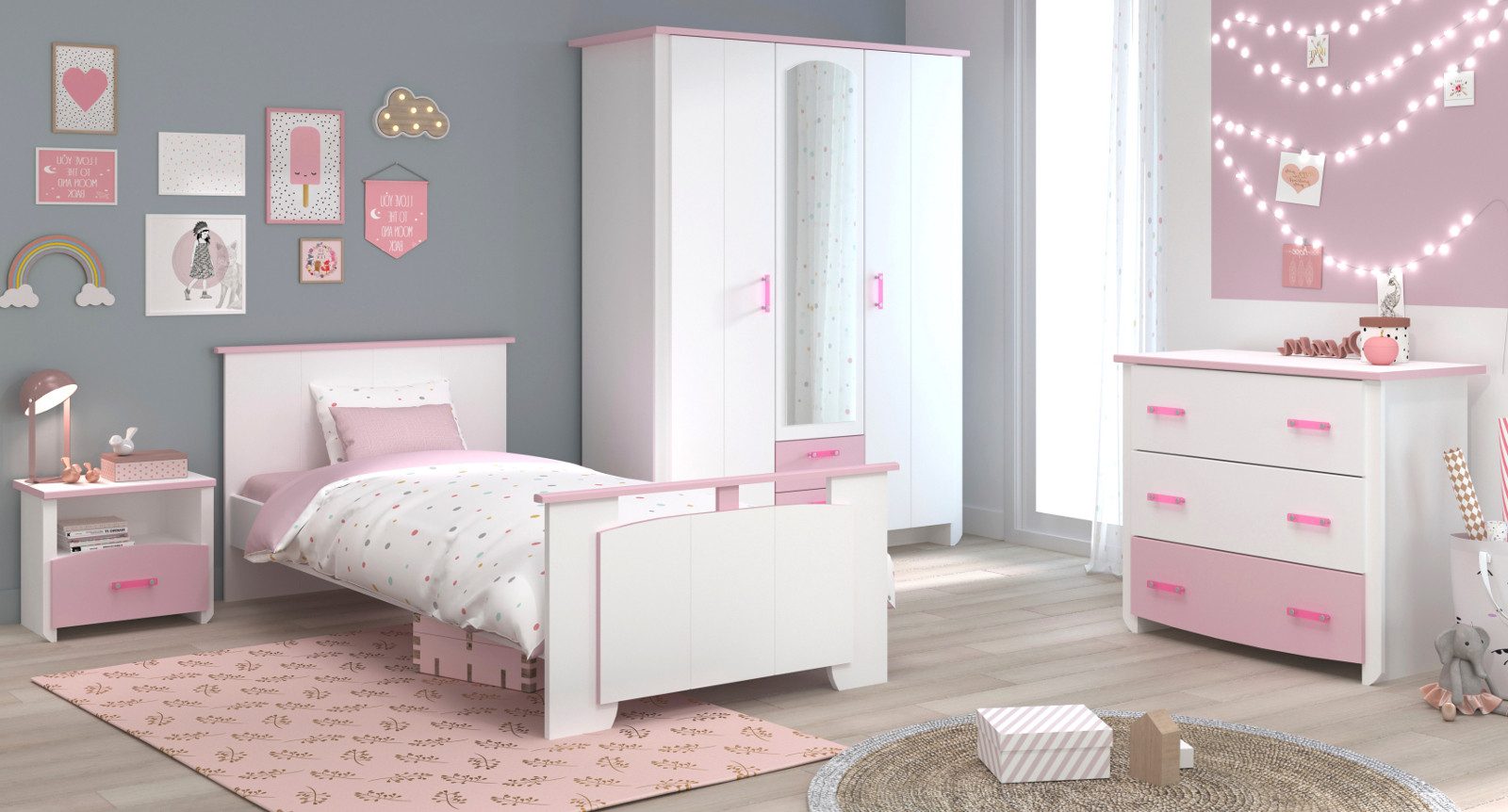 Jugendzimmer-Set Sunny