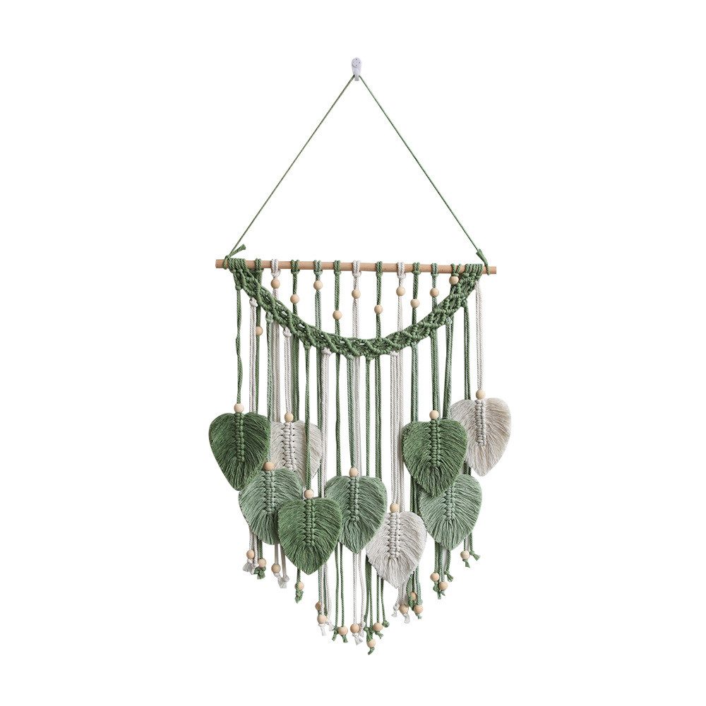 Coonoor Hängedekoration Wandbehang Wandteppich, Blatt Makramee günstig online kaufen