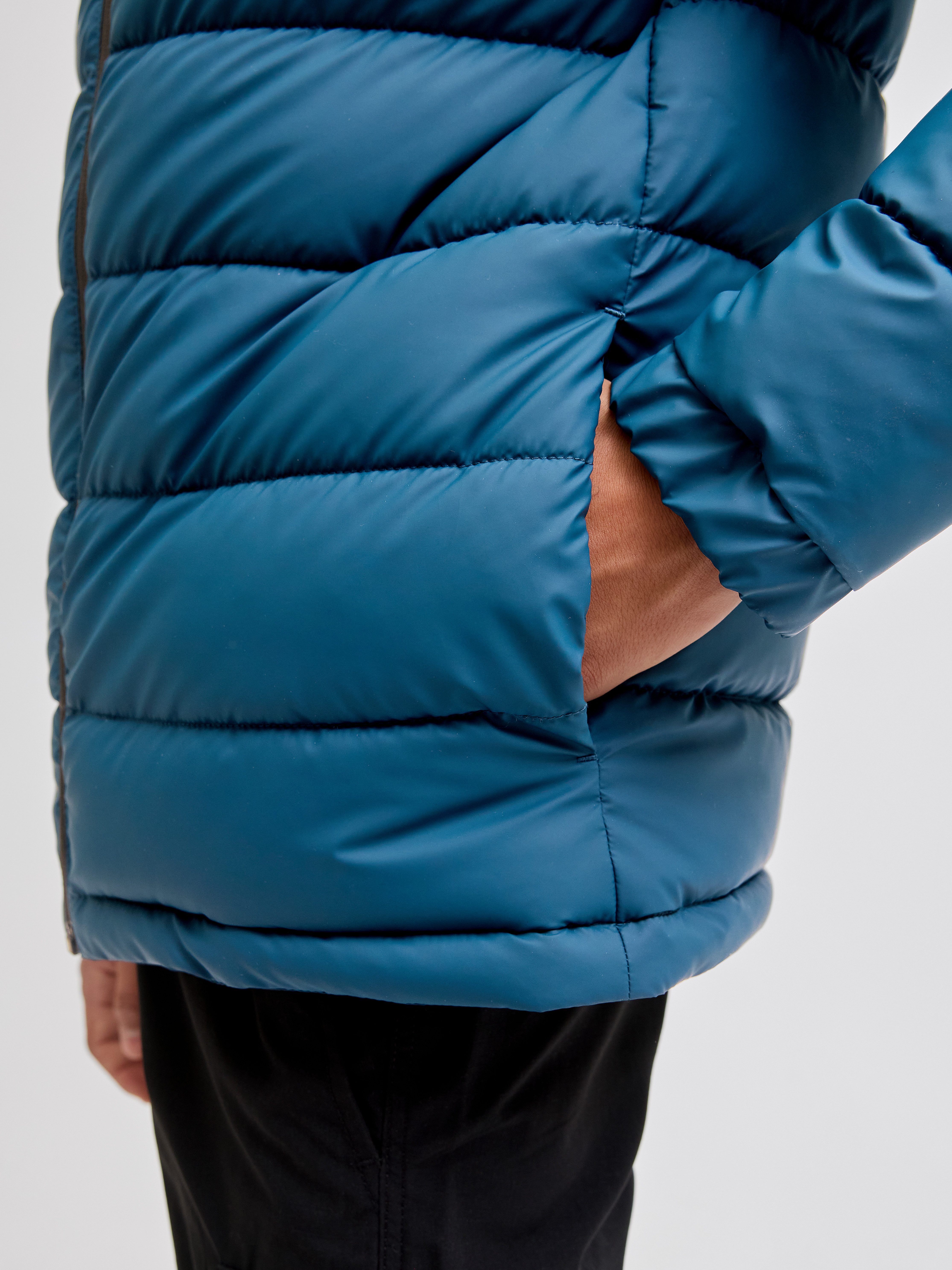 Jack & Jones Junior Steppjacke JCOPOINT PU PUFFER JACKET BF JNR