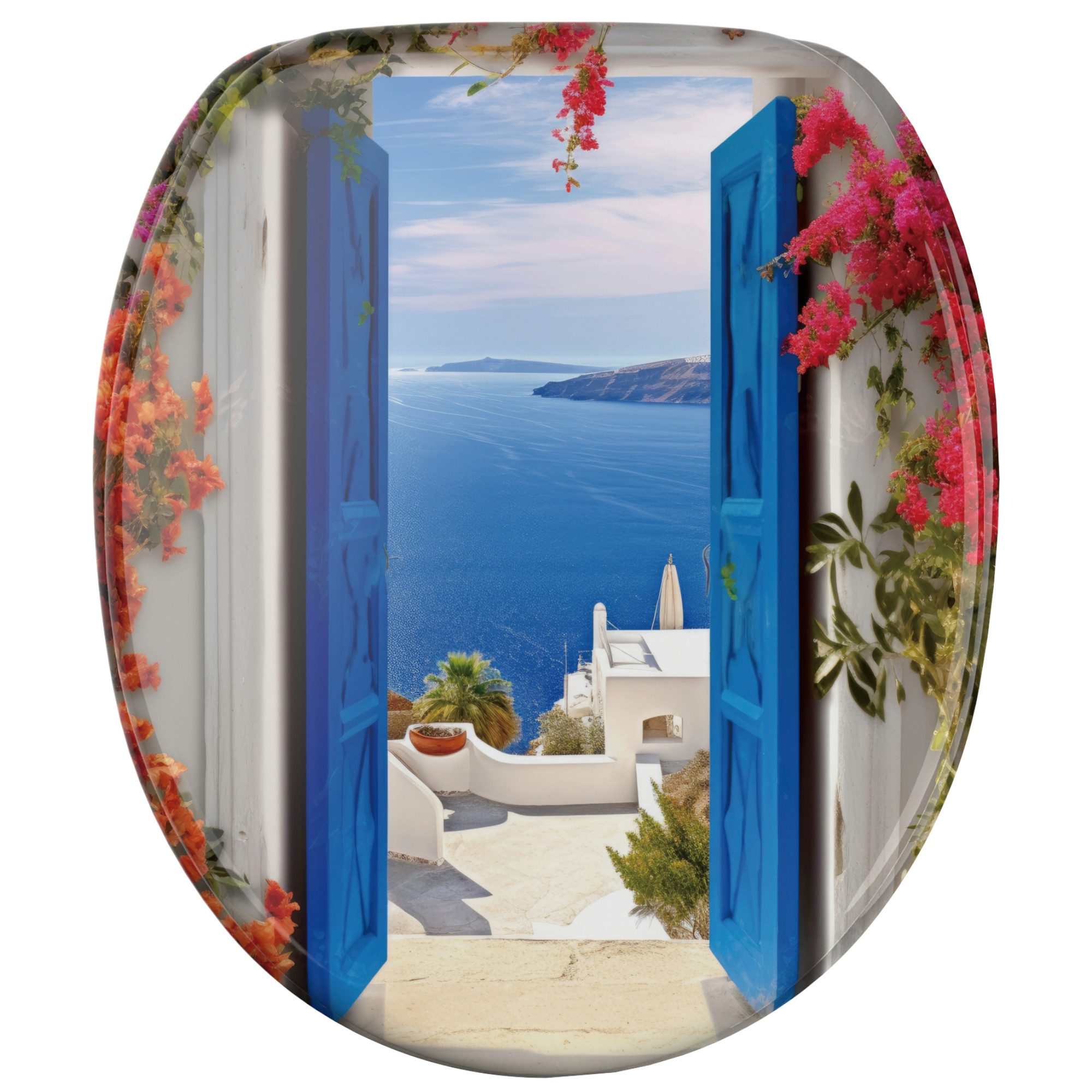 Sanilo WC-Sitz Greece, mit Absenkautomatik, hochwertig & modern, universell günstig online kaufen