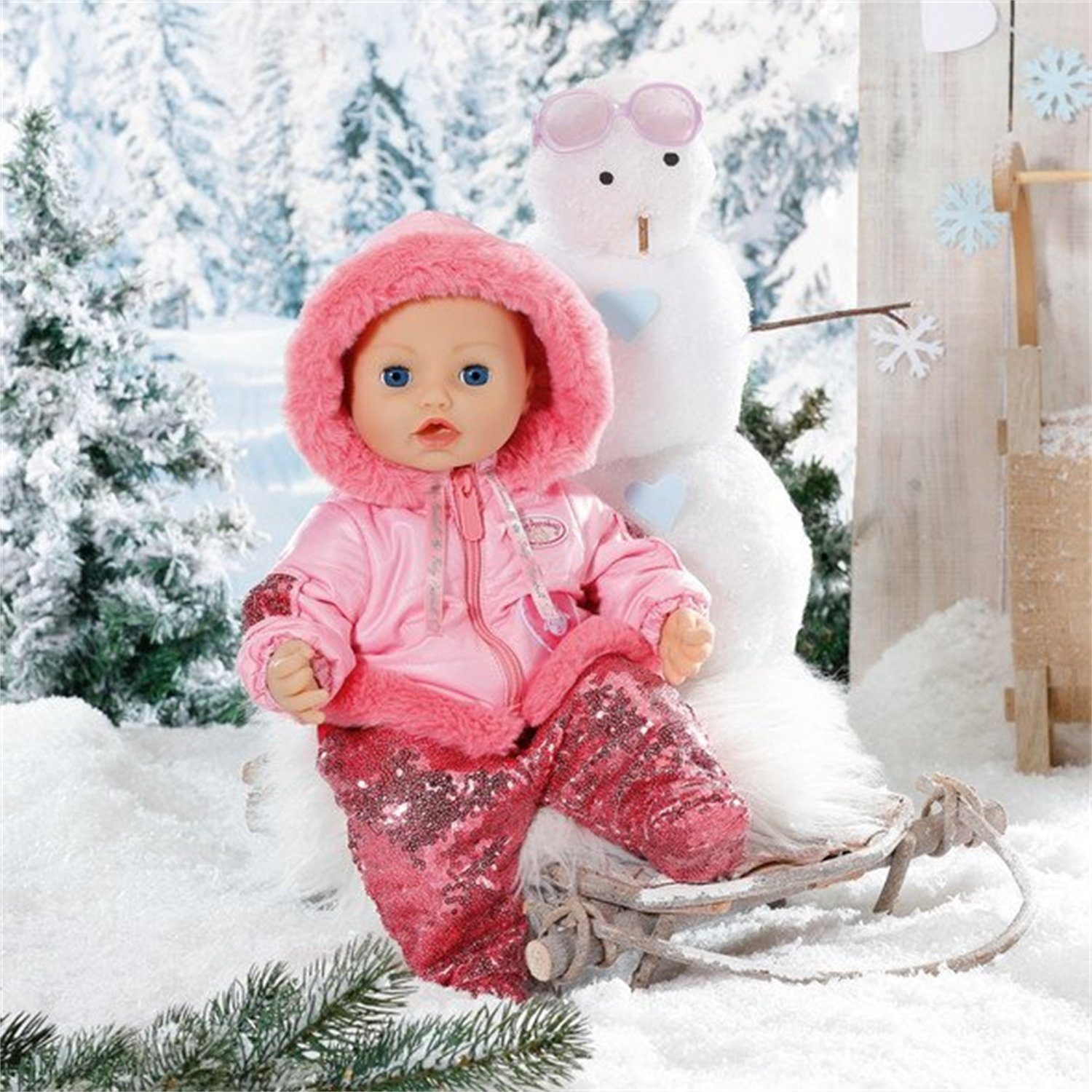 Zapf Creation® Puppenkleidung 706077 Baby Annabell Deluxe Schneeanzug günstig online kaufen