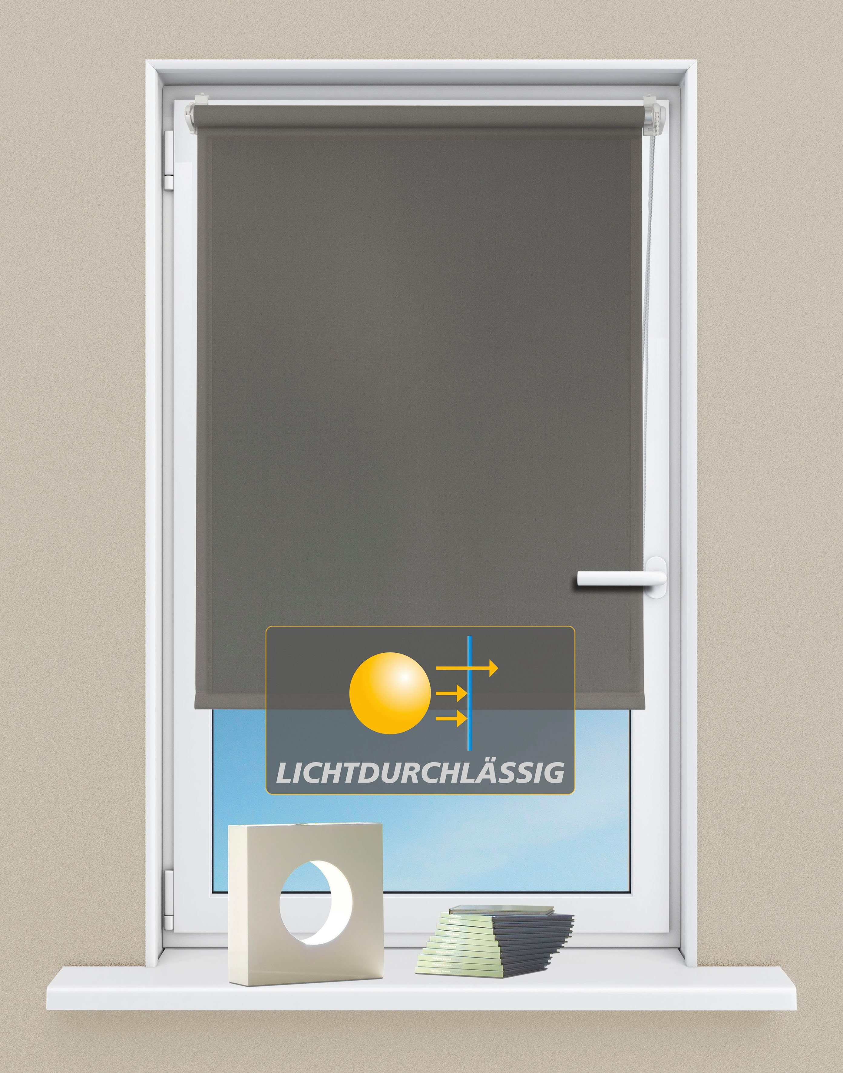 Seitenzugrollo Seitenzugrollo 'Ida', Lichtschutz, Klemmfix, ohne günstig online kaufen