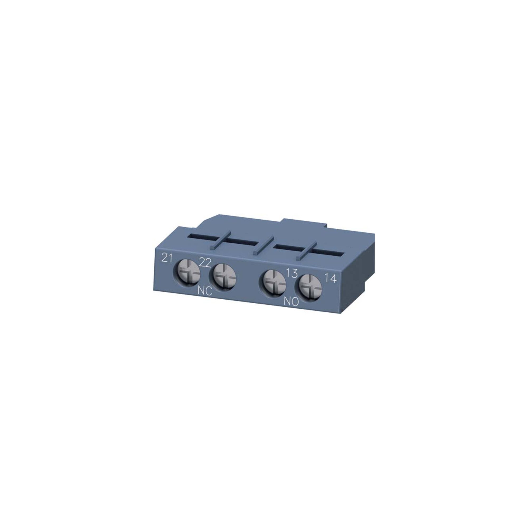 SIEMENS Sicherungsmutter Siemens Indus.Sector Hilfsschalter 1S+1Ö,Bgr.S00/S0 3RV2901-1E