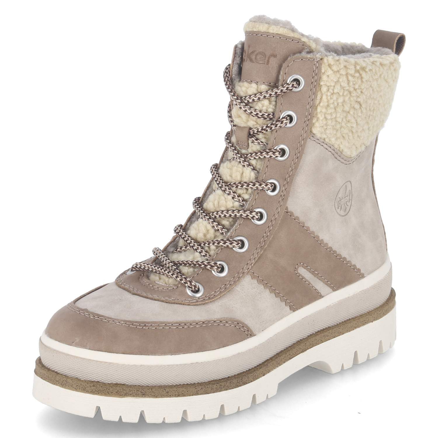 Rieker Rieker Y6230-62 Damen Textil & Synthetik beige Winterstiefel günstig online kaufen