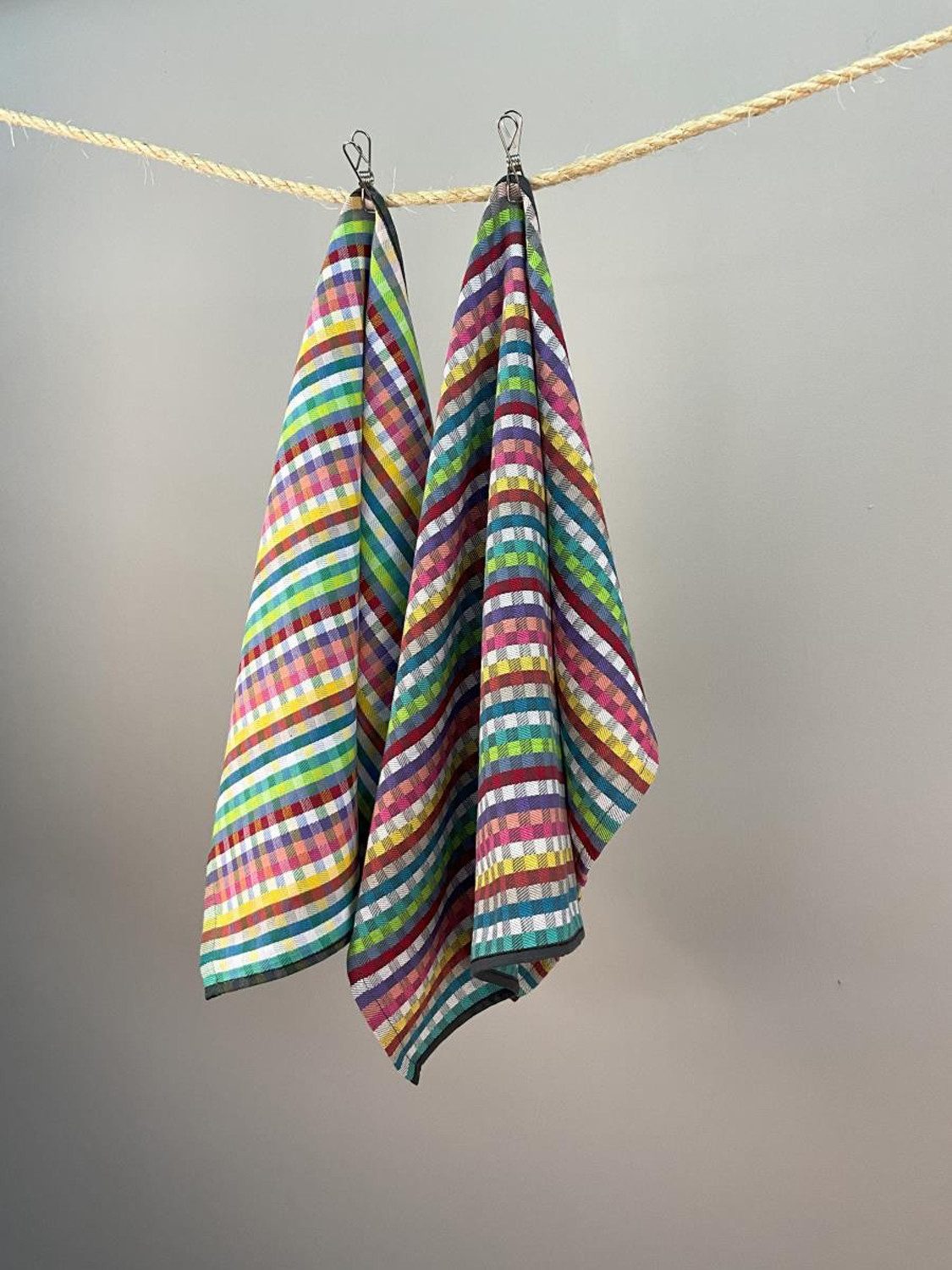 Kracht Geschirrtuch Restgarn, (Set, 4-tlg., 4-teilig), Geschirrtücher Grube günstig online kaufen