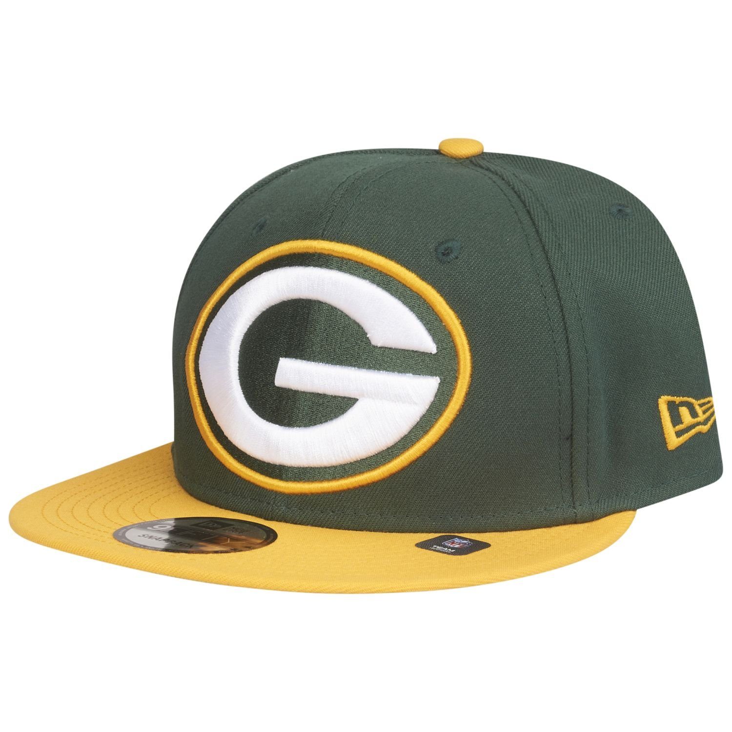 hochwertig New Era 9Fifty Green Packers LOGO Snapback Bay Cap