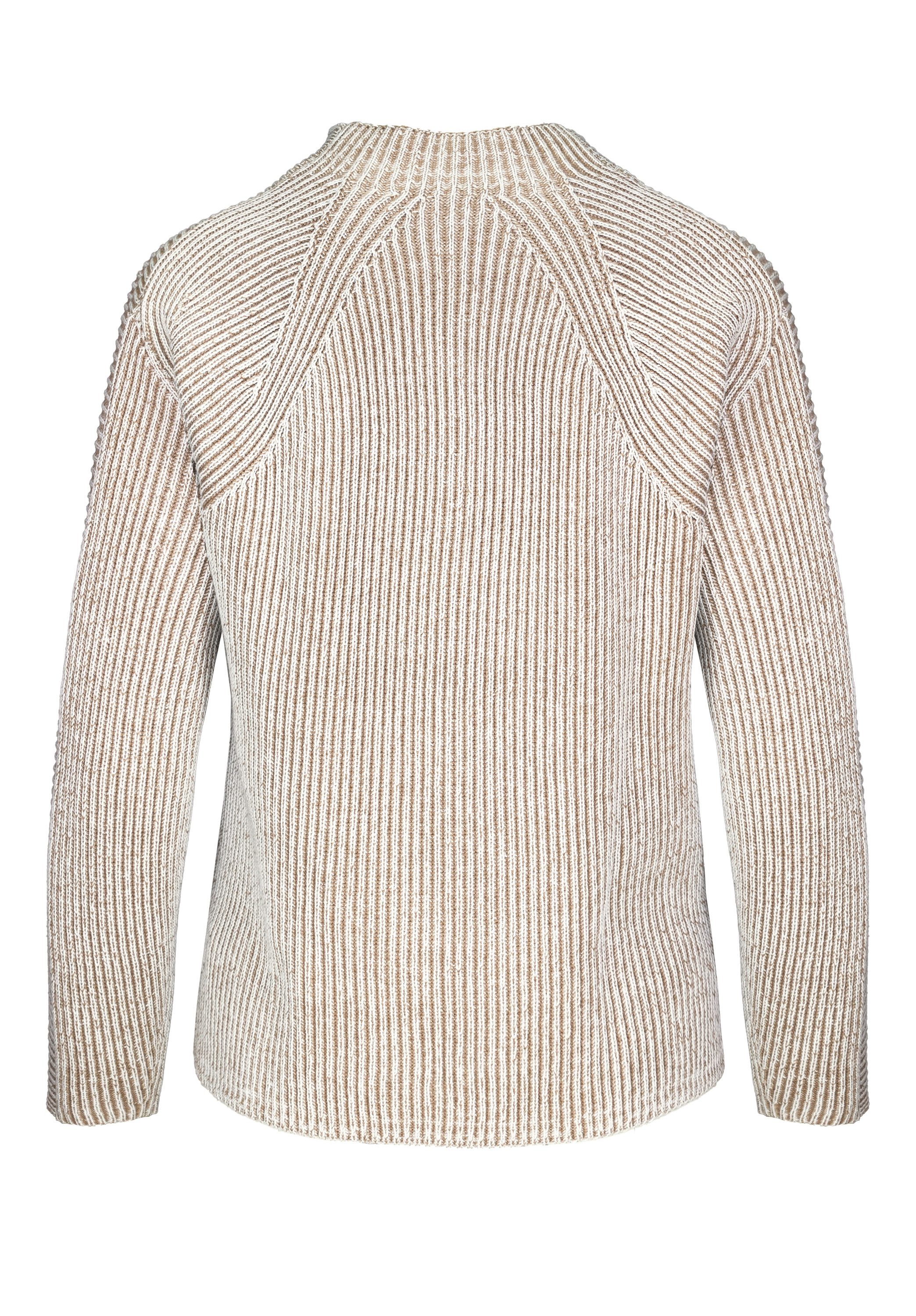 bianca Strickpullover DARIS in Patentstrick und moderner Bi-Color-Optik günstig online kaufen