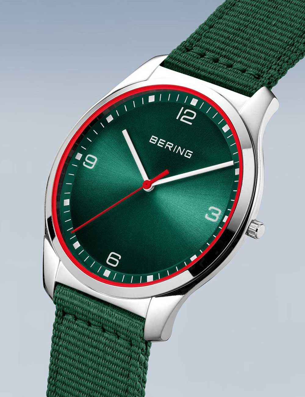 Bering Quarzuhr Bering 18342-508 Herrenuhr Ocean Ultra Slim #tide 42mm 3ATM Bering 18342-508 Herrenuhr Ocean Ultra Slim #tide 42mm 3ATM