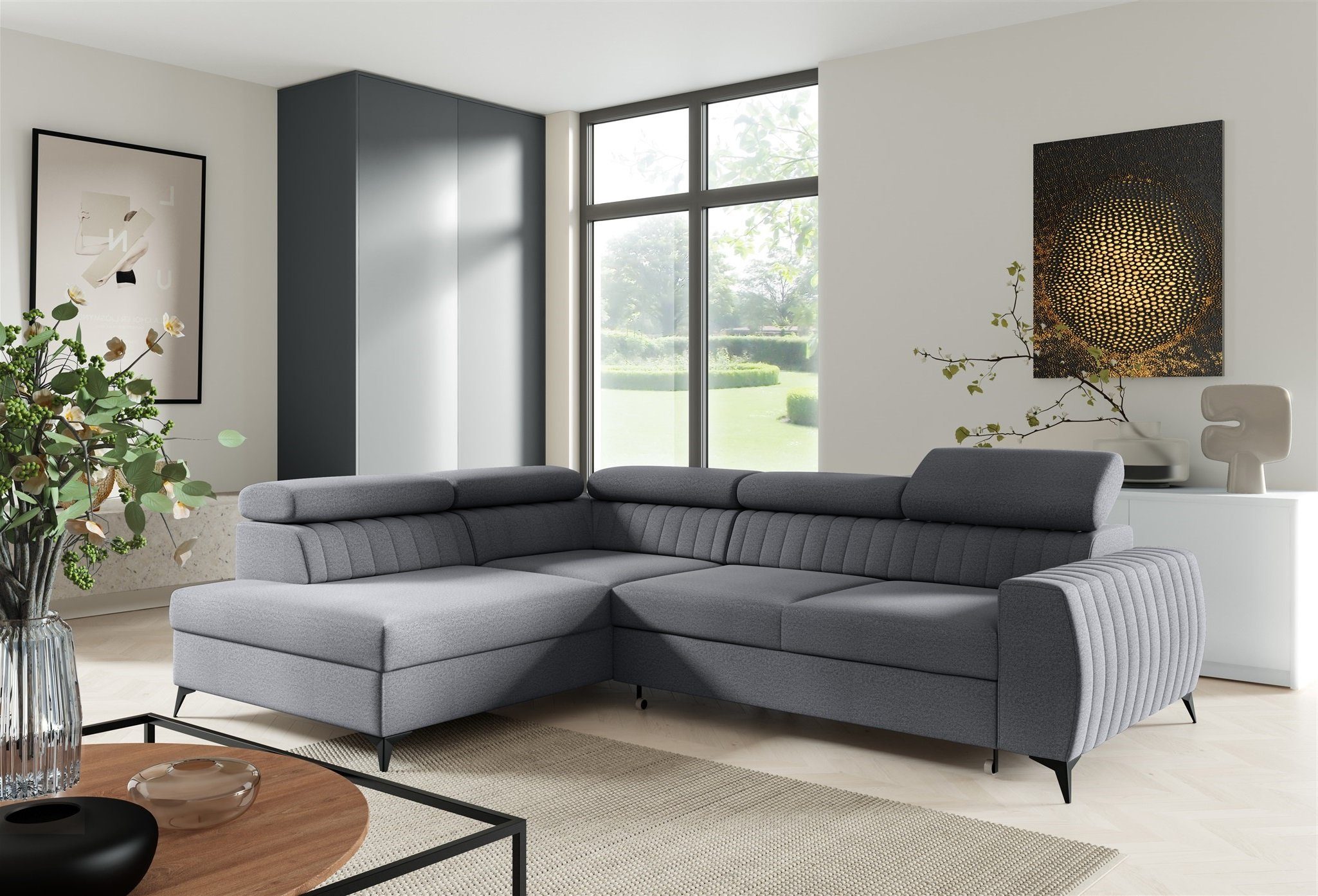 Fun Möbel Ecksofa Ecksofa Sofa TORONTO günstig online kaufen