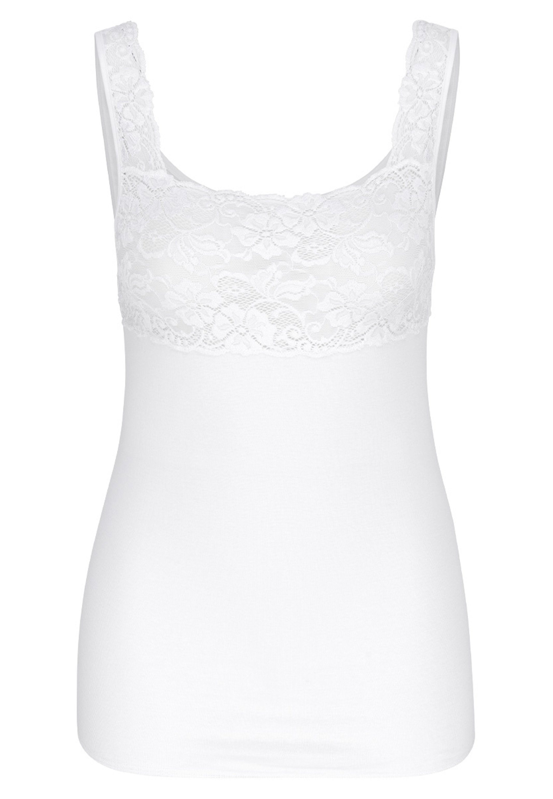 Nina Von C. Unterhemd Fine Cotton (1-St) Unterhemd / Top - Baumwolle - Atmu günstig online kaufen