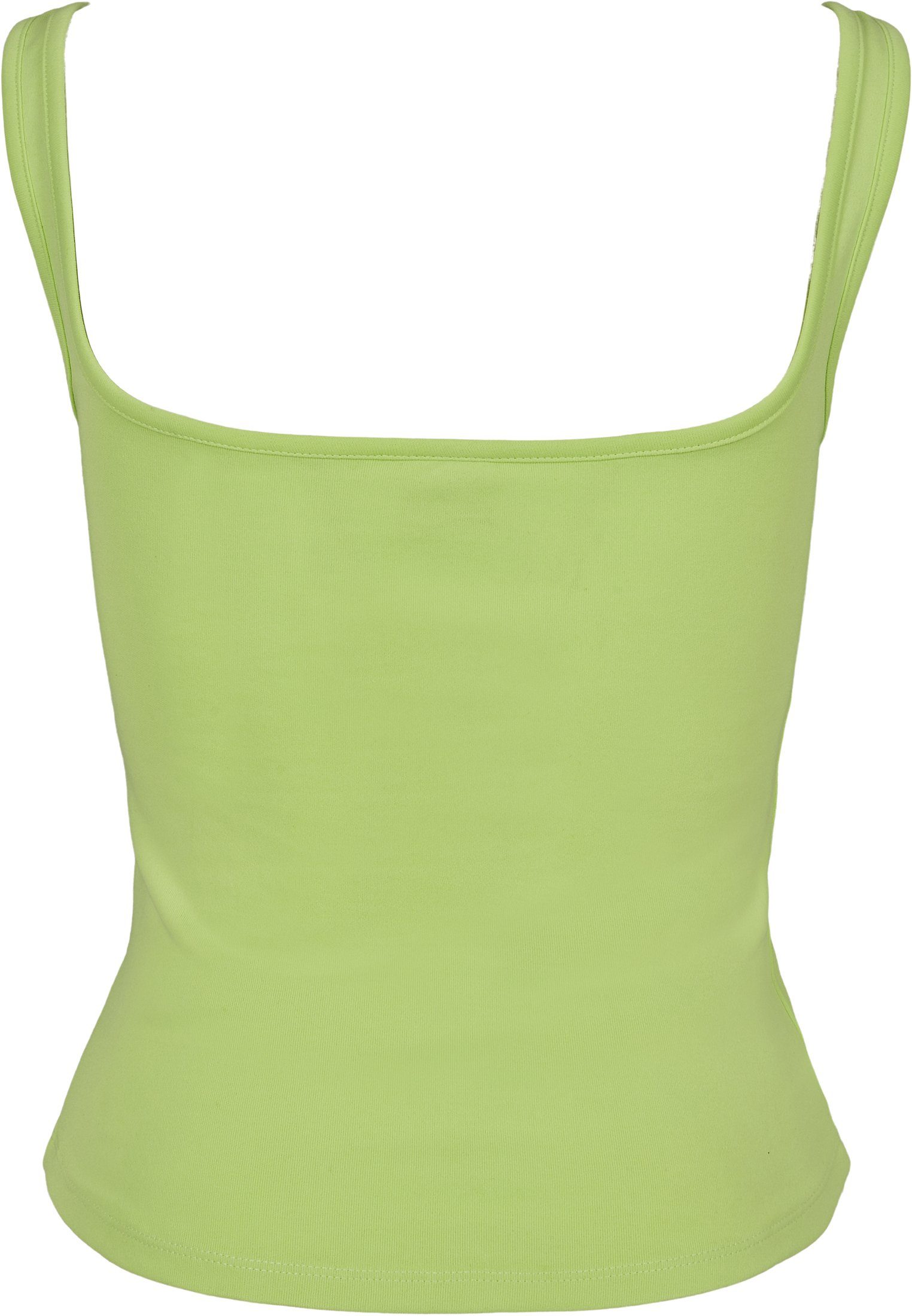 Neck T-Shirt URBAN electriclime Top Ladies CLASSICS (1-tlg) Wide Damen