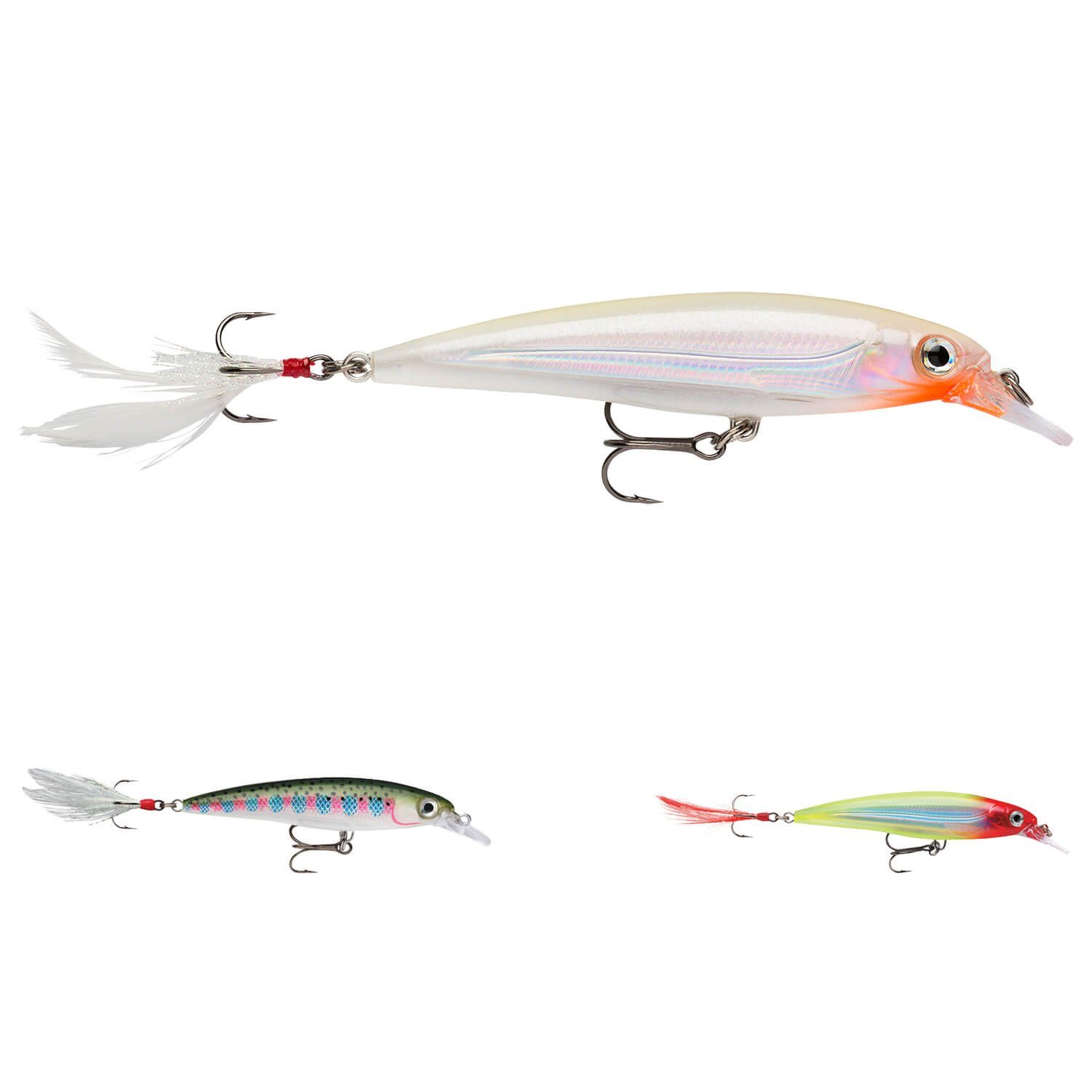 (1-St) Rainbow 13g, Trout Rapala Rapala 10cm Wobbler Freshwater RT Kunstköder X-Rap