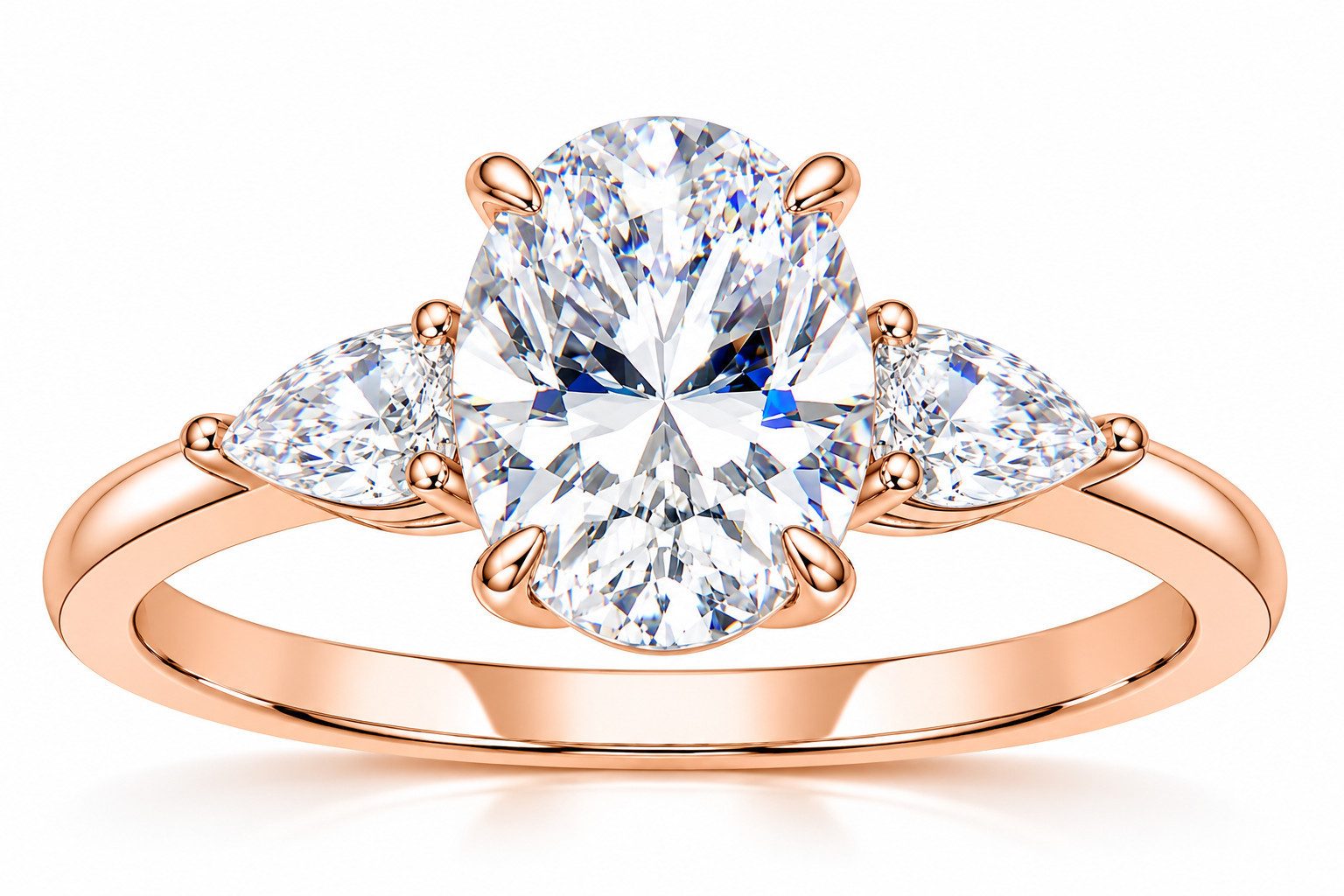 ROUGEMONT Verlobungsring Funkelnder Extravaganter Damen Ring Verlobungsring 925 Silber, Echtschmuck
