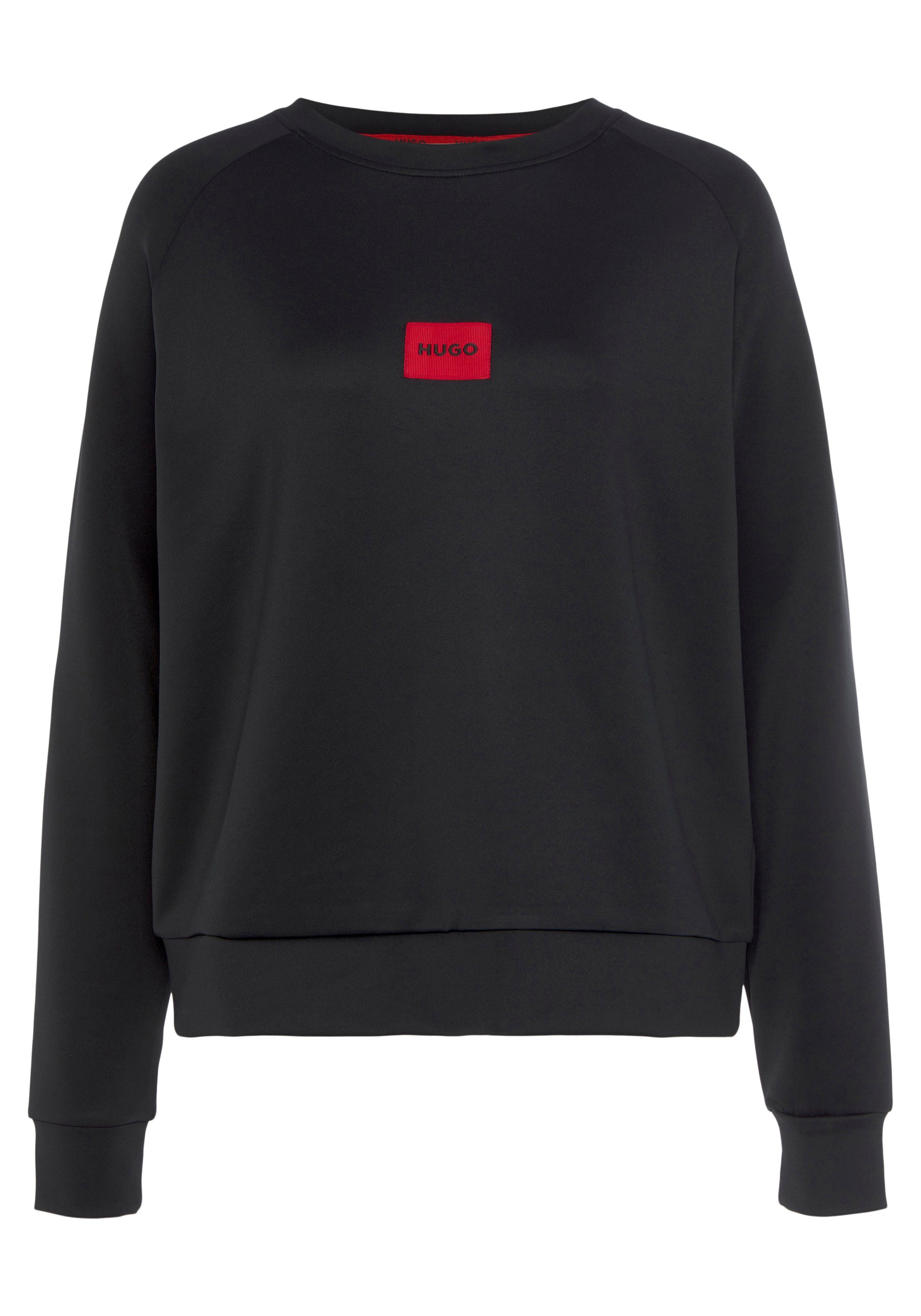 HUGO Sweatshirt PURE_SWEATSHIRT mit Rundhalsausschnitt