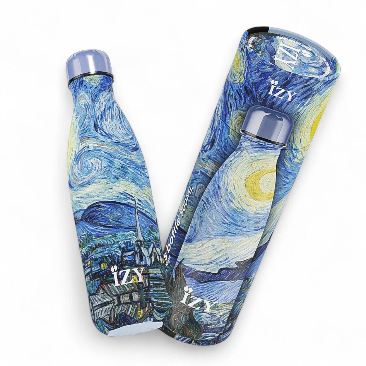 Izy Trinkflasche IZY Bottles Trinkflasche Sternennacht Van Gogh 500ml