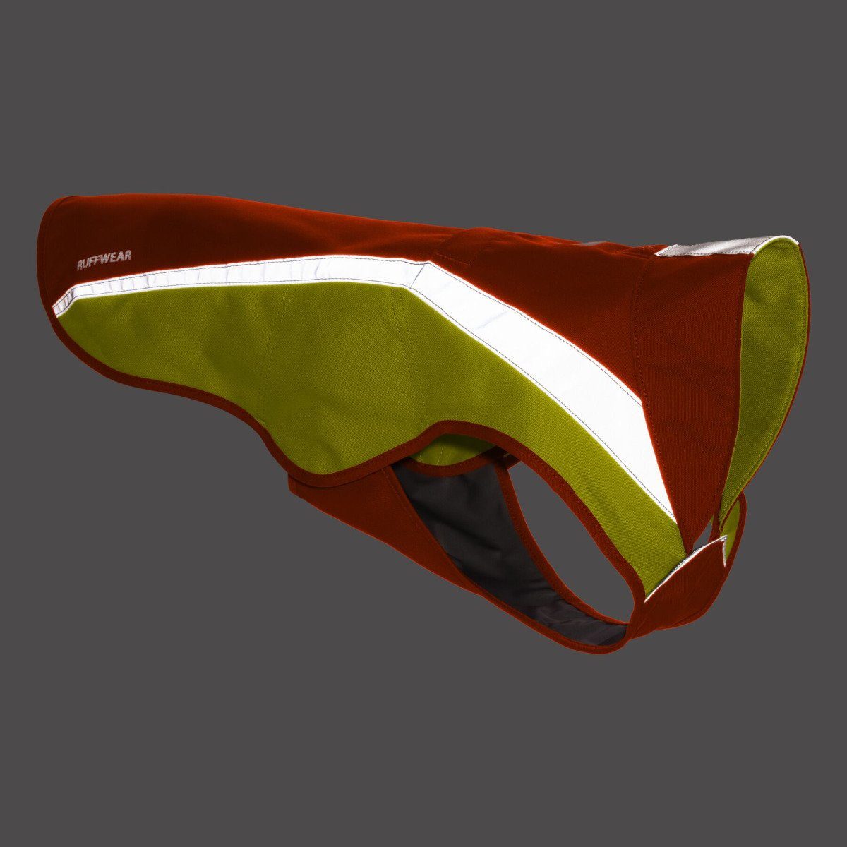 Ruffwear Hundewarnweste Sicherheitsweste Lumenglow Hi-Viz Jacket Blaze Orange