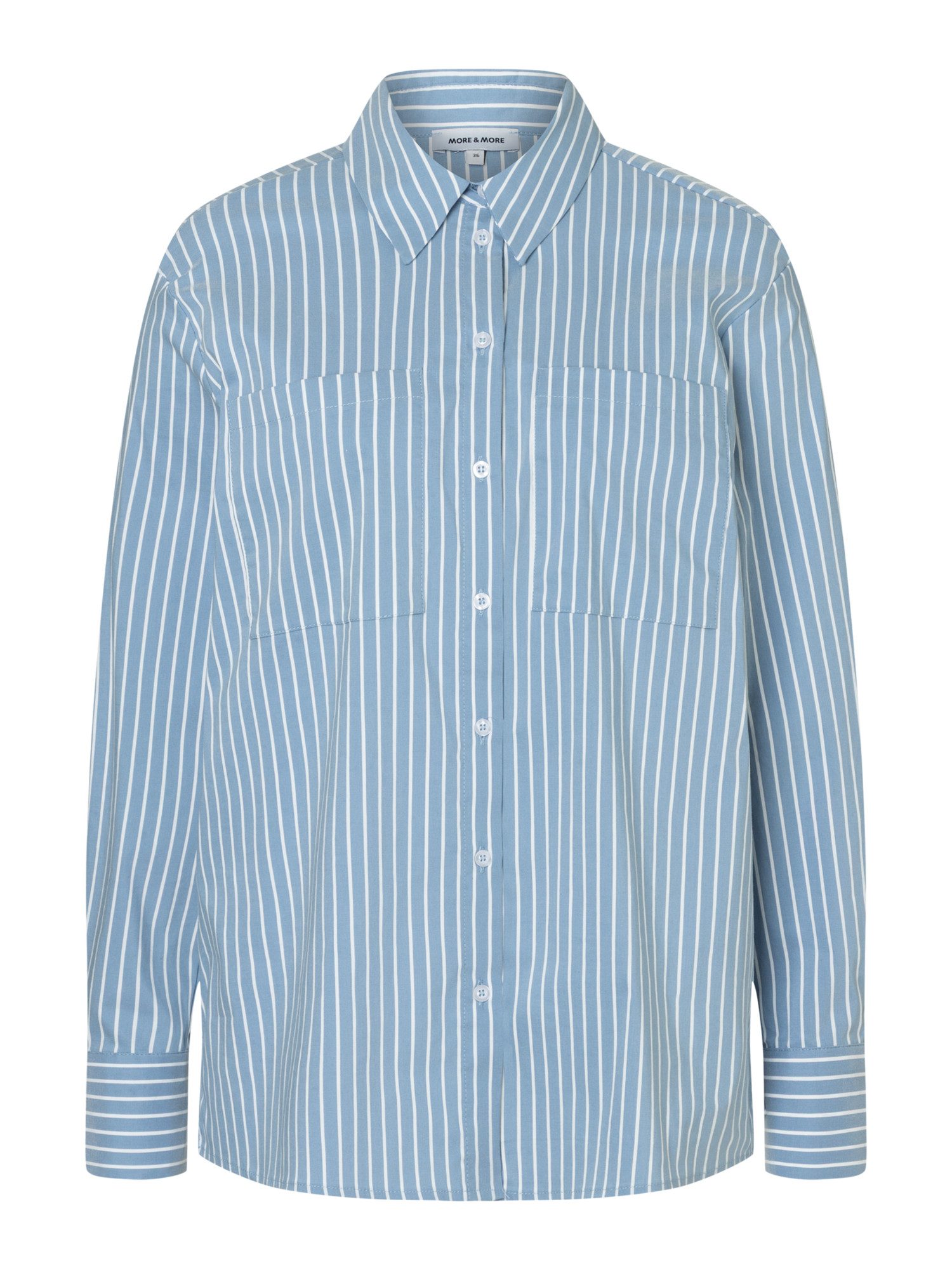 winerblue white woven blouse stripe