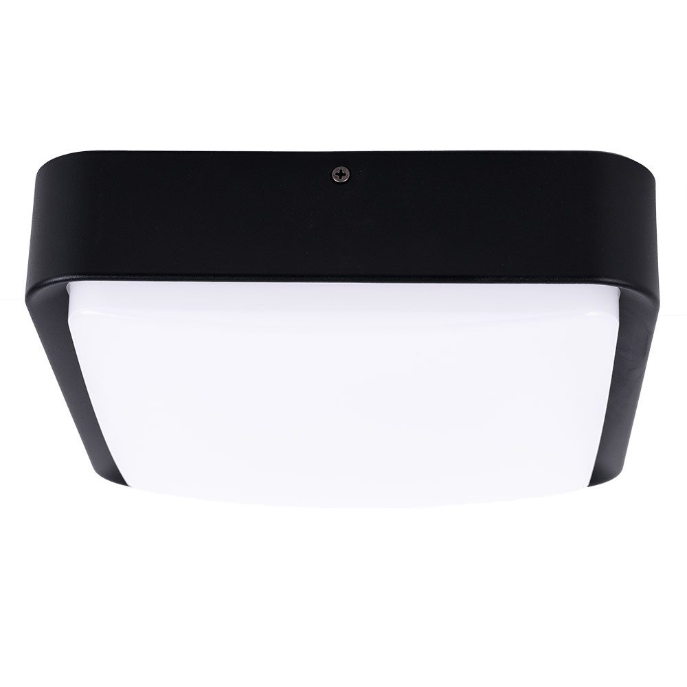 EGLO LED Deckenleuchte, LED-Leuchtmittel fest verbaut, Warmweiß, Deckenlampe Haustür Lampe Smart LED Außenleuchte dimmbar