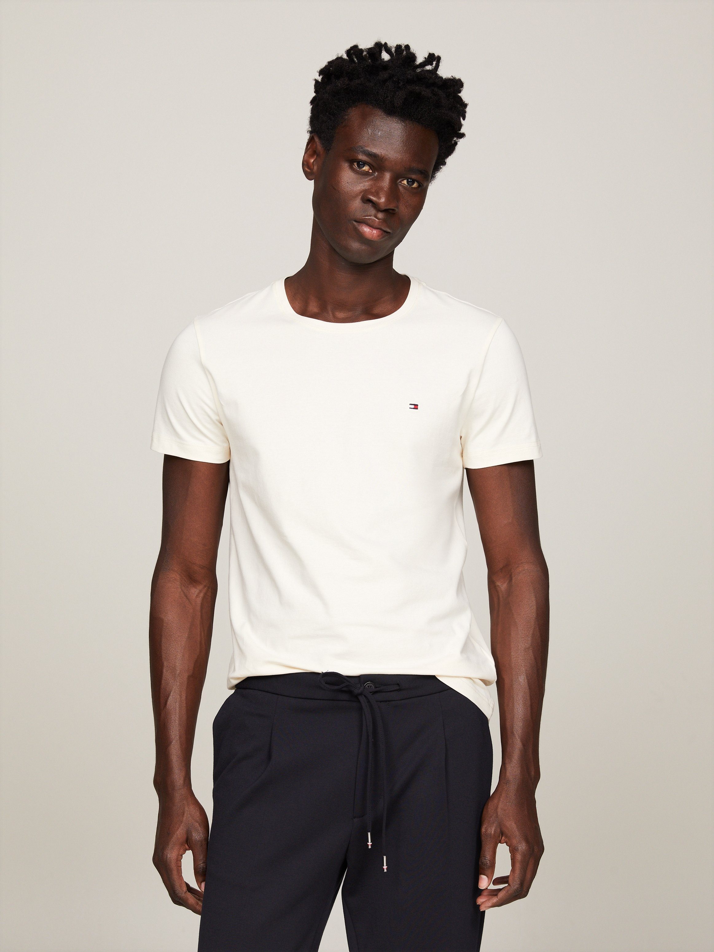 Tommy Hilfiger T-Shirt STRETCH SLIM FIT günstig online kaufen