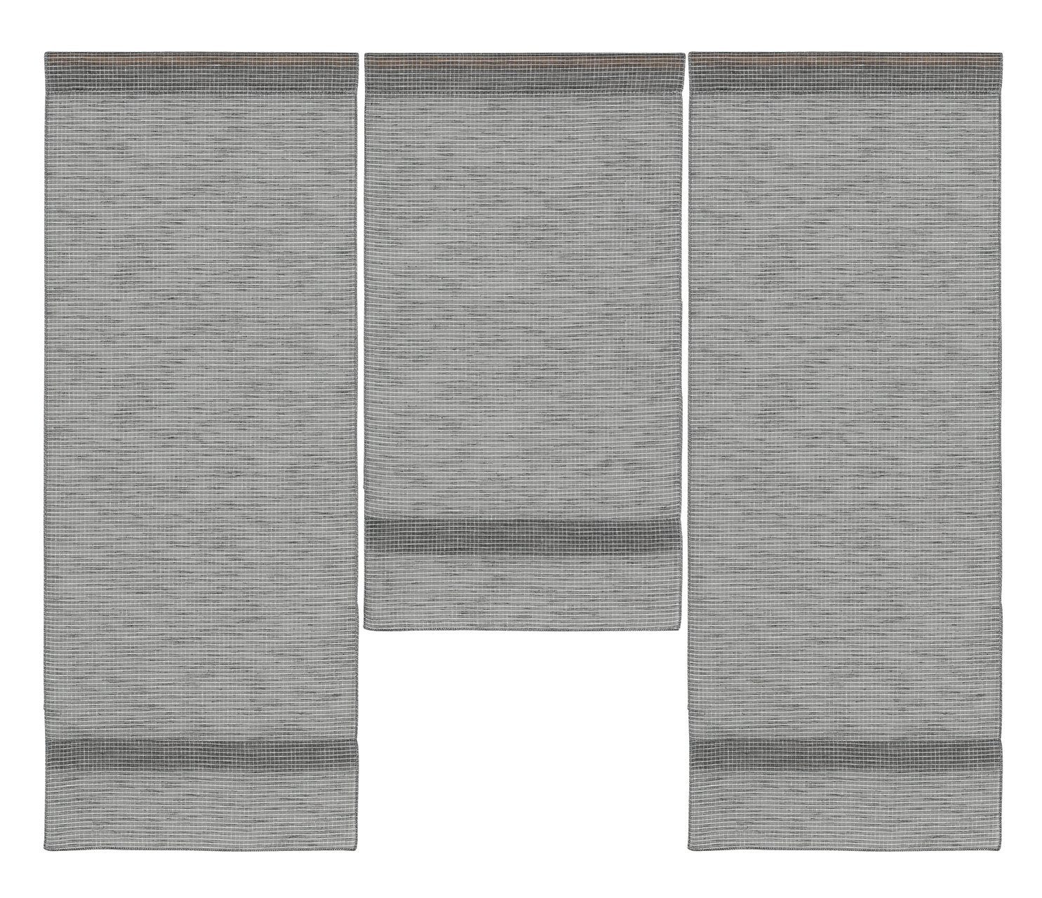 EXPERIENCE Scheibengardine Scheibengardine modern 3er I 4er Mini Flächenvor günstig online kaufen