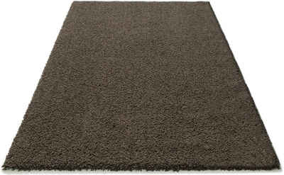 Hochflor-Teppich »Vince«, my home, rechteckig, Höhe 31 mm, besonders weich durch Microfaser extra flauschig, idealer Teppich für Wohnzimmer, Schlafzimmer, Esszimmer
