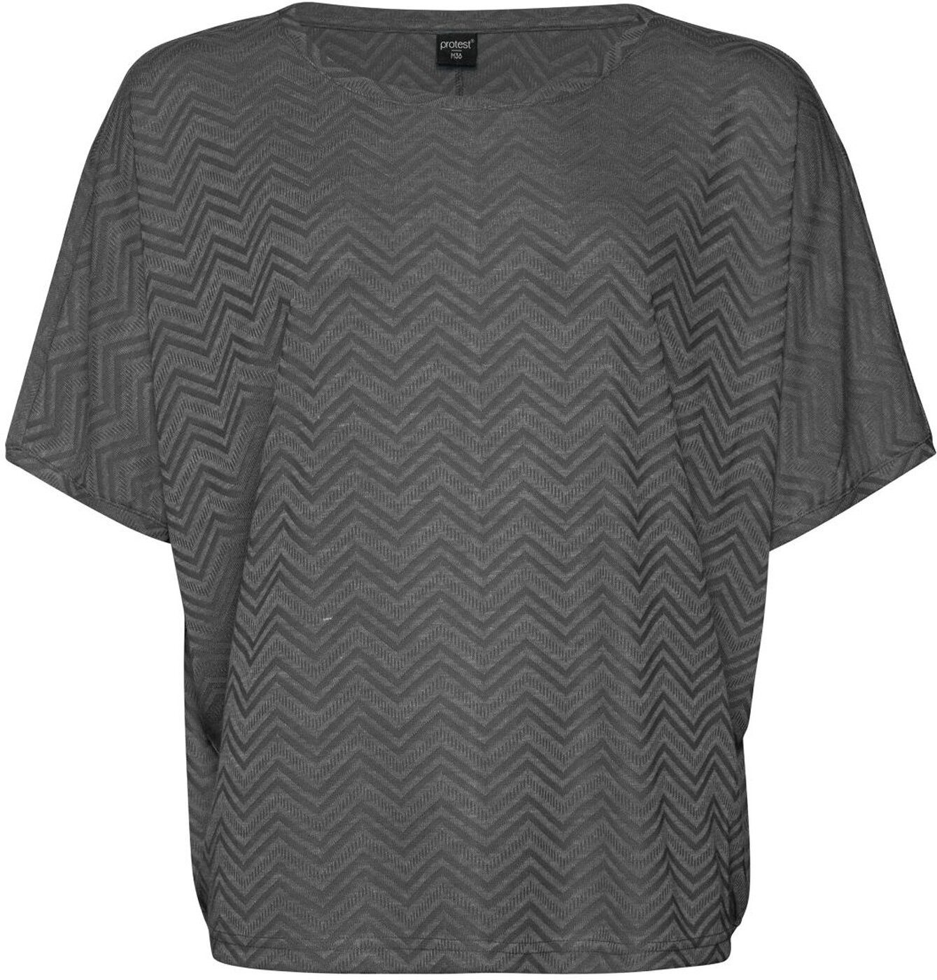 Protest Kurzarmshirt PRTJabas t-shirt True Black