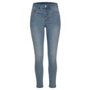 Buffalo High-waist-Jeans mit modischer Knopfleiste, schmale Skinny-Jeans, Stretch-Qualität