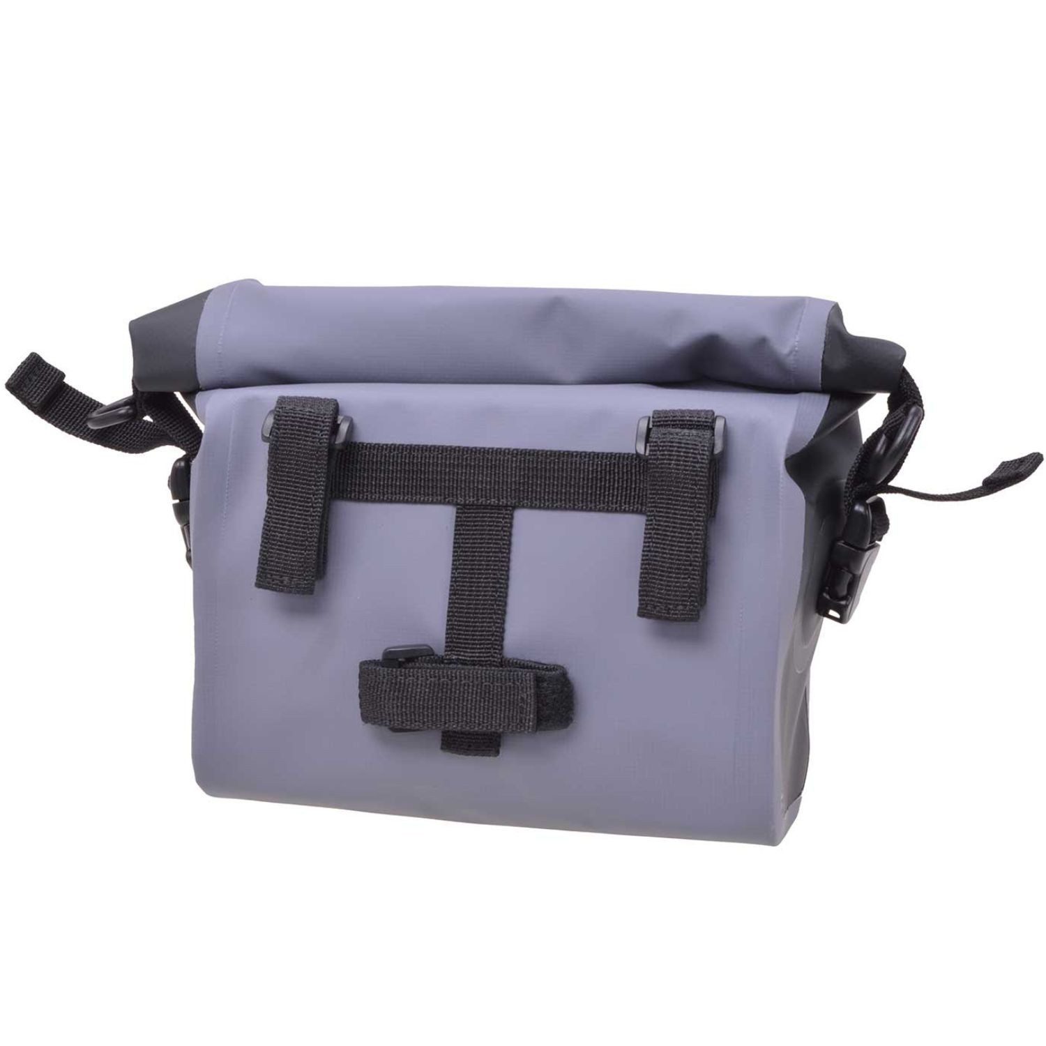 Diedrich Filmer GmbH Fahrradtasche Lenker-Tasche Trekking 5L Fahrrad-Tasche Grau (1x Lenkertasche Trekking), Lenkertasche Bike Case Bikepacking Bag wasserabweisend auch für E-Bike