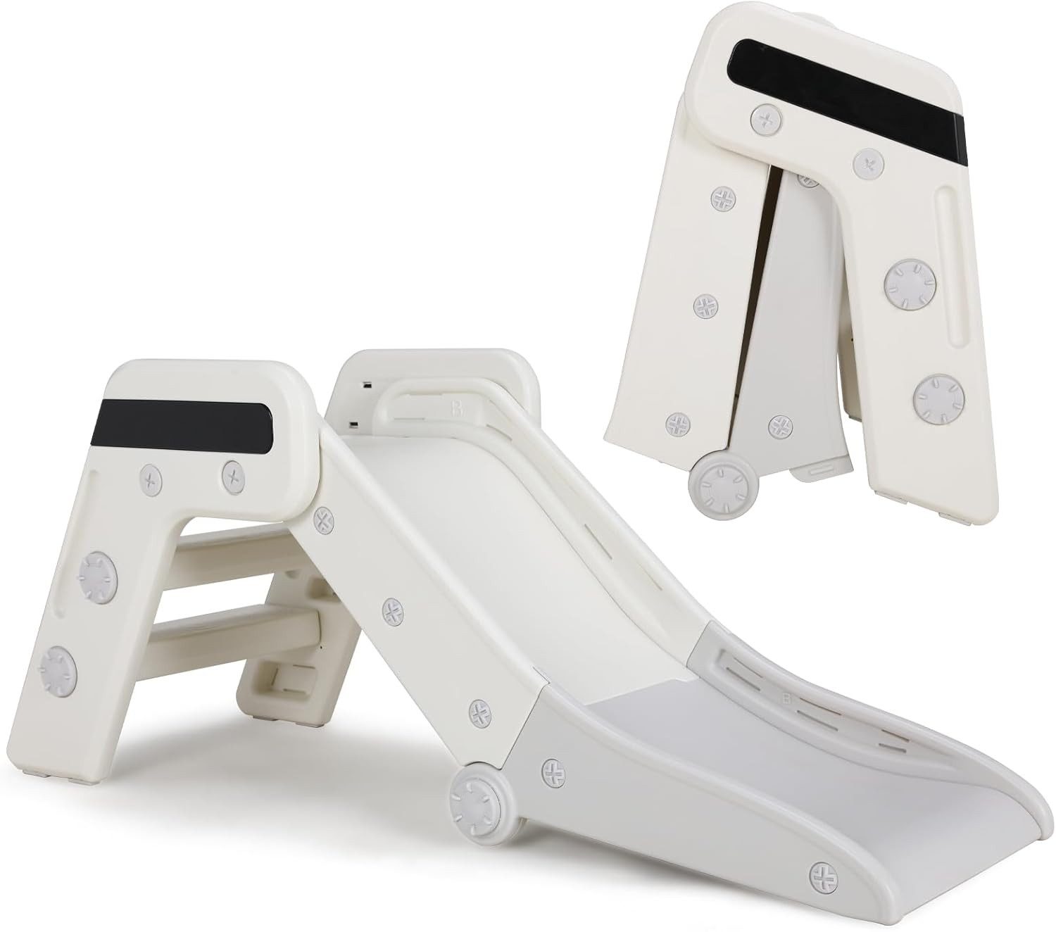 TLGREEN Rutsche Kinder Fun-Slide, Doppelt Klappbare günstig online kaufen