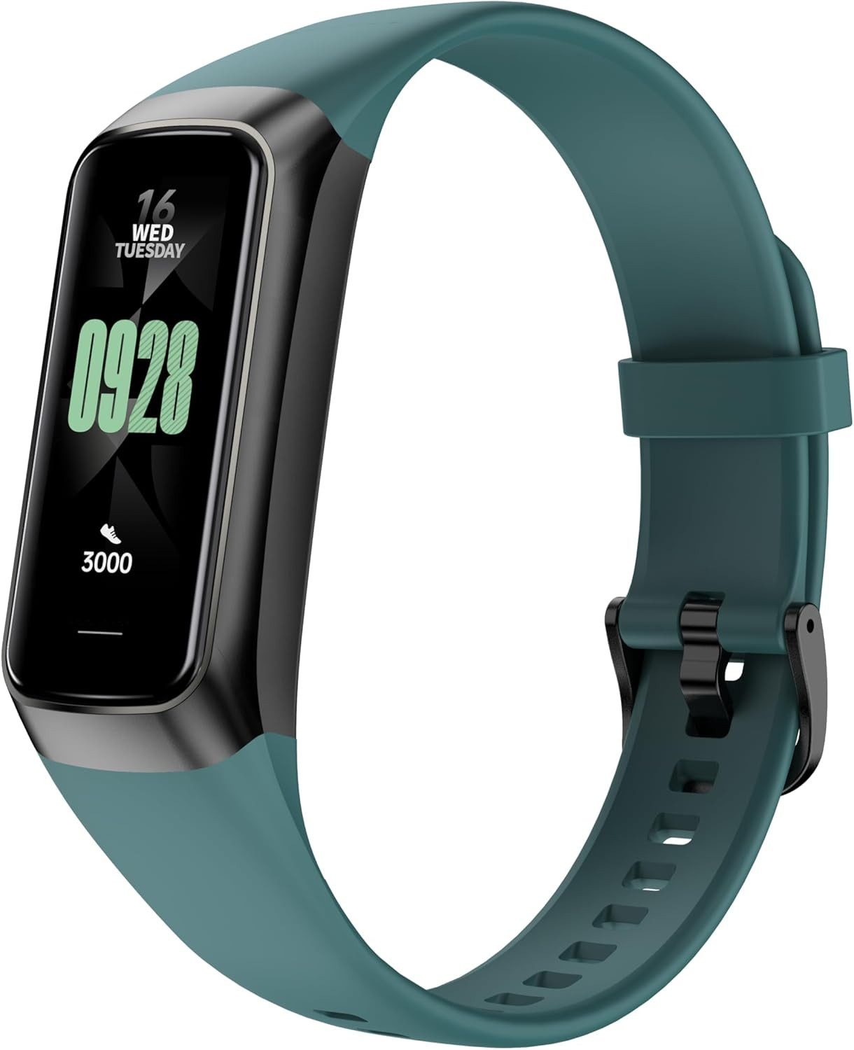 Qwyltxn Damen"s Herren"s Gesundheitsmonitor mit Herzfrequenz & Schlaftracking Smartwatch (1,10 Zoll, Android/iOS), IP68 Wasserdicht, 25+ Sportmodi & Anruf- / Benachrichtigungsfunktionen