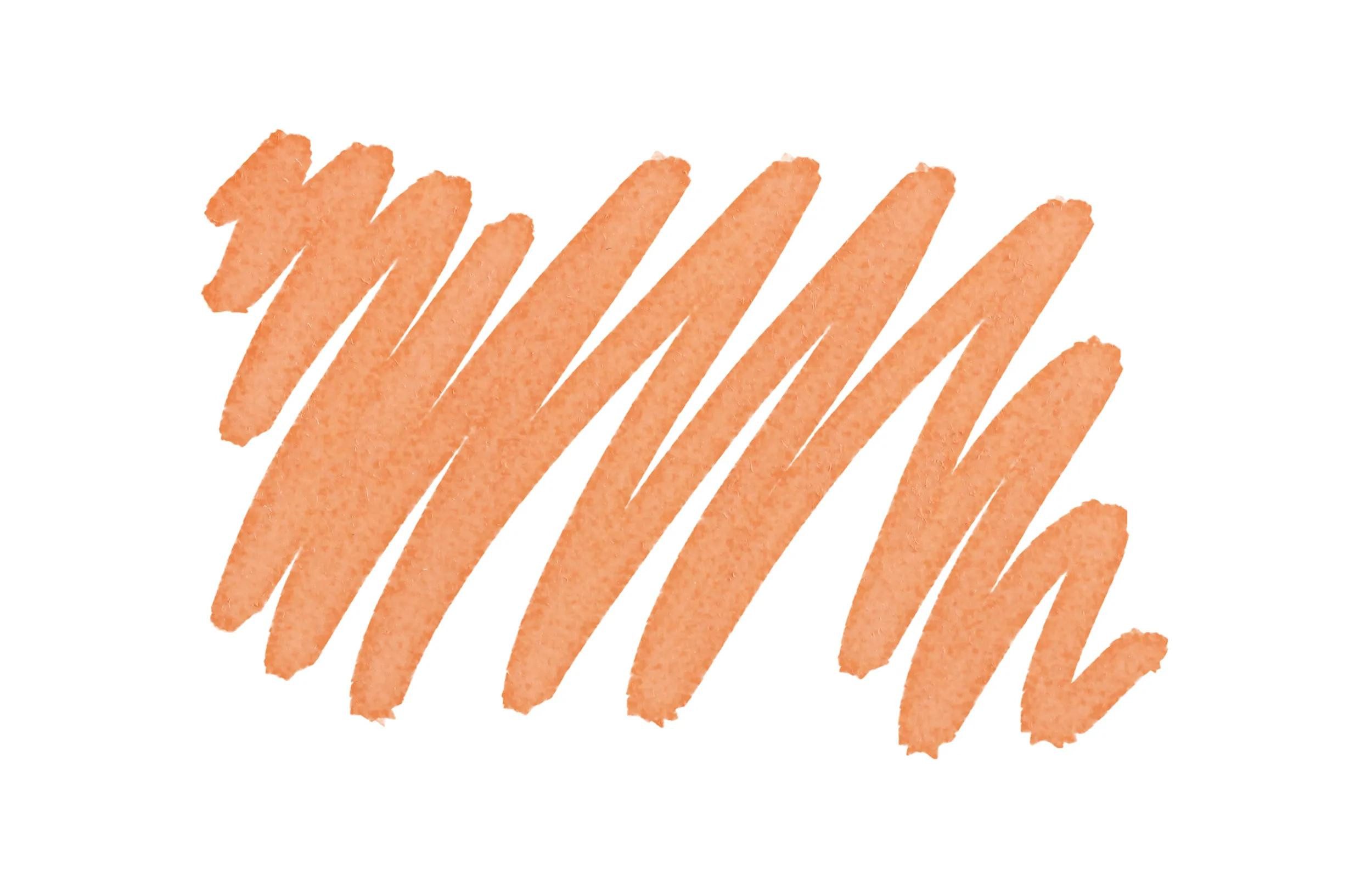 Darwi Marker 6x Ledermarker, Spitze 2mm, Inhalt 6ml, Orange Orange DA0420013752C, Ledermalfarbe