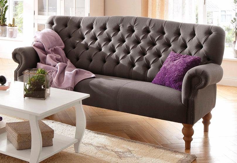 Home affaire Chesterfield-Sofa Lord, mit echter günstig online kaufen