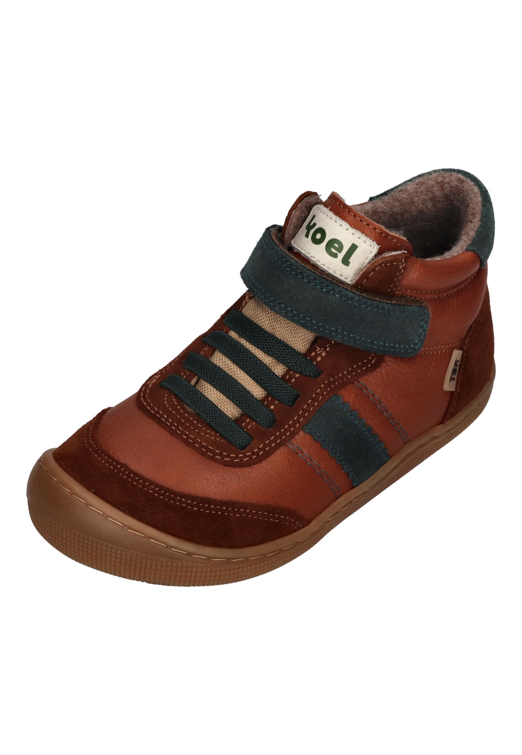 KOEL DANIEL 3.0 SUEDE Barfußschuh Cognac
