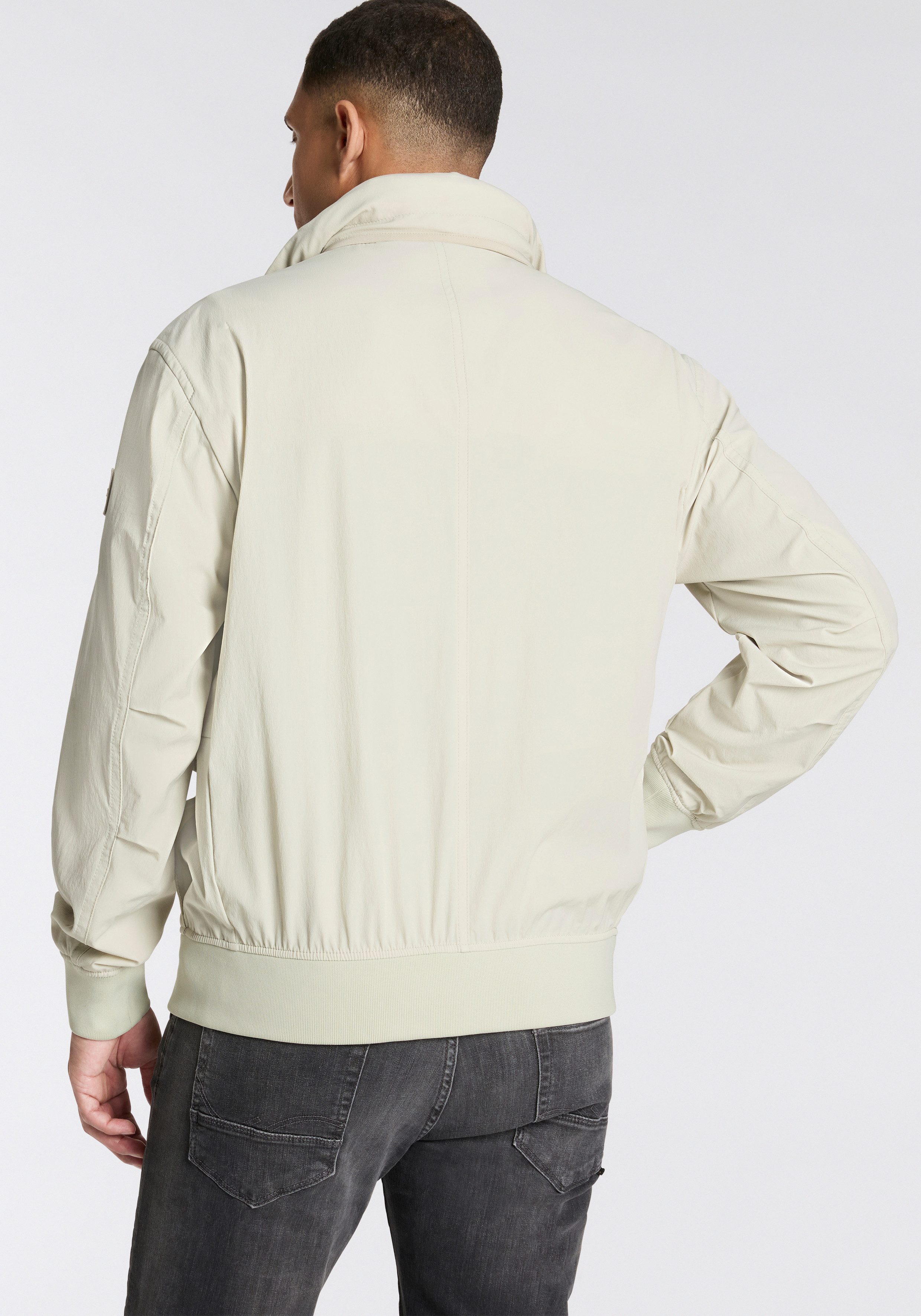 BOSS ORANGE Allwetterjacke Ohice wasserabweisend Kapuze verstaubar abnehmba günstig online kaufen